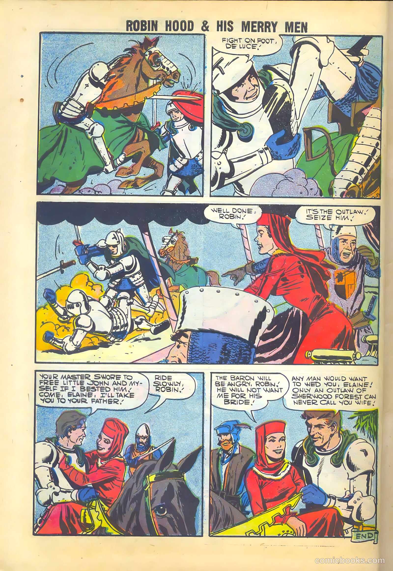 Robin Hood and His Merry Men #34 — page 10 of 36
