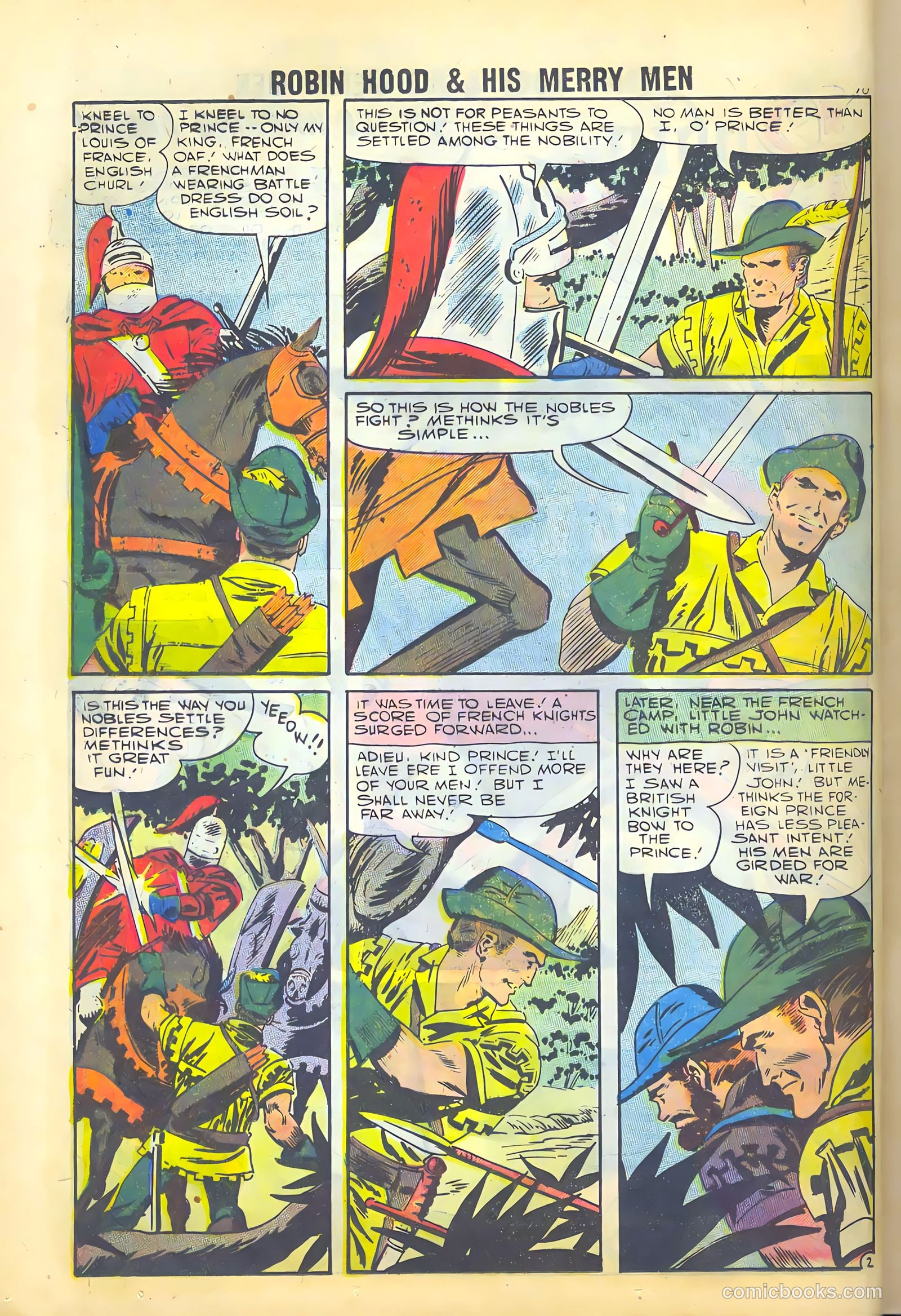 Robin Hood and His Merry Men #34 — page 12 of 36