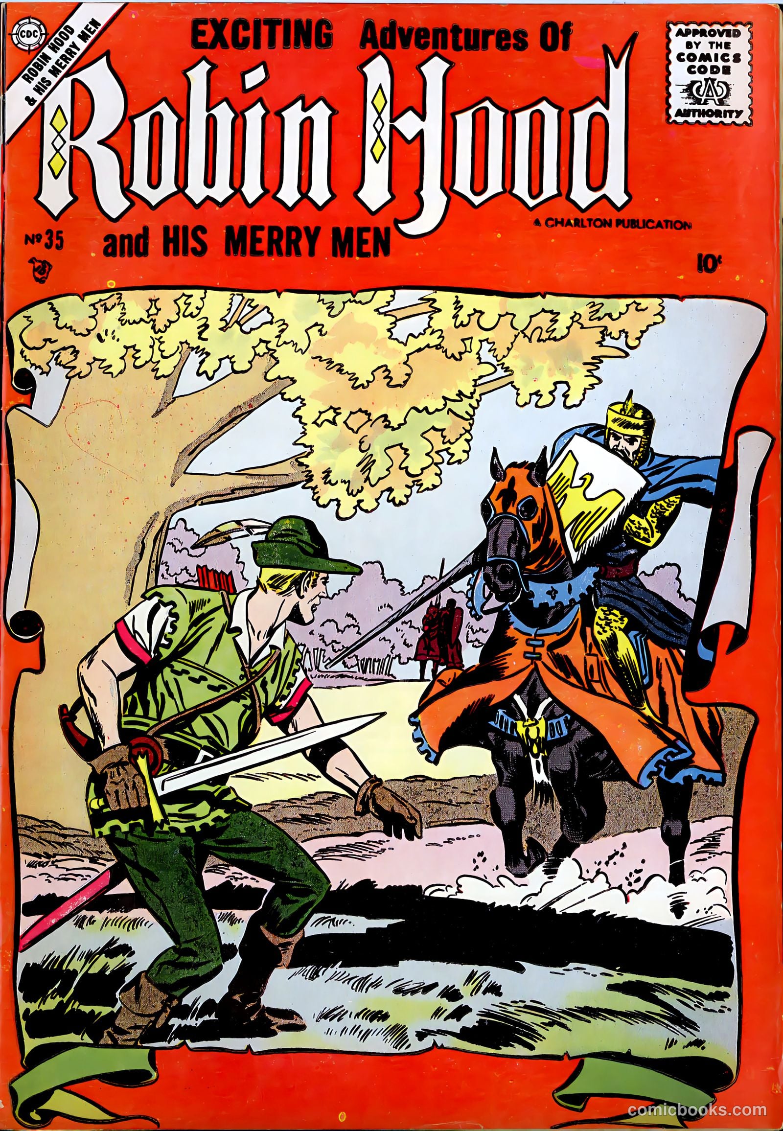 Robin Hood and His Merry Men #35 — page 1 of 36