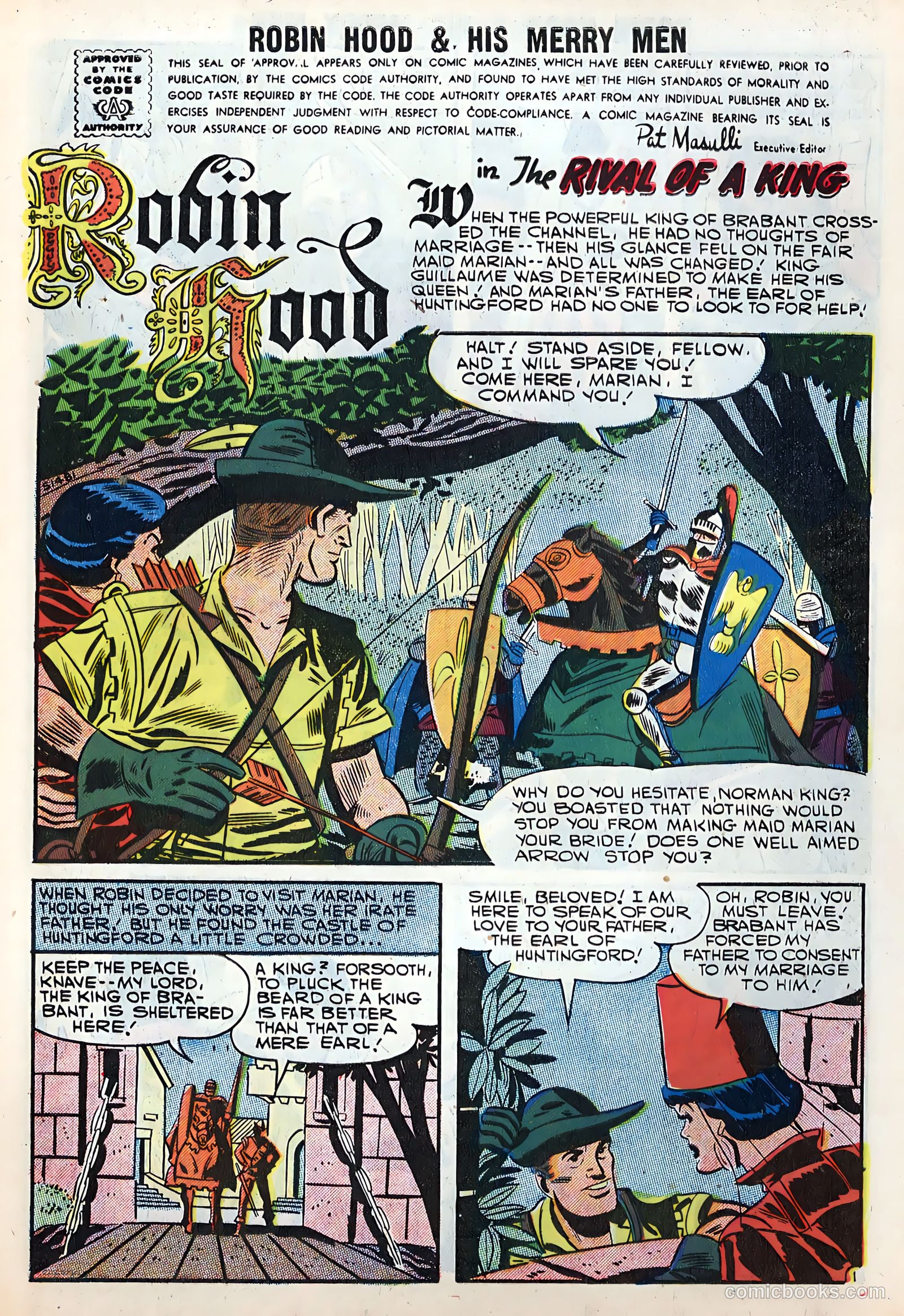 Robin Hood and His Merry Men #35 — page 3 of 36