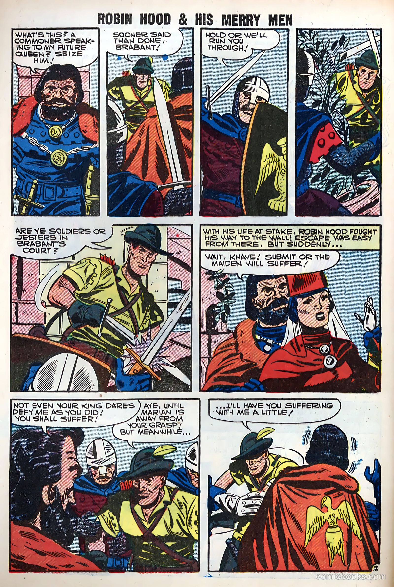 Robin Hood and His Merry Men #35 — page 4 of 36
