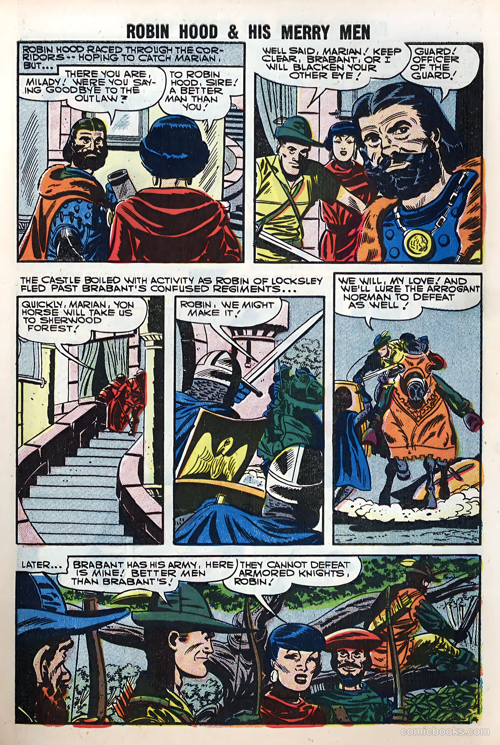 Robin Hood and His Merry Men #35 — page 7 of 36