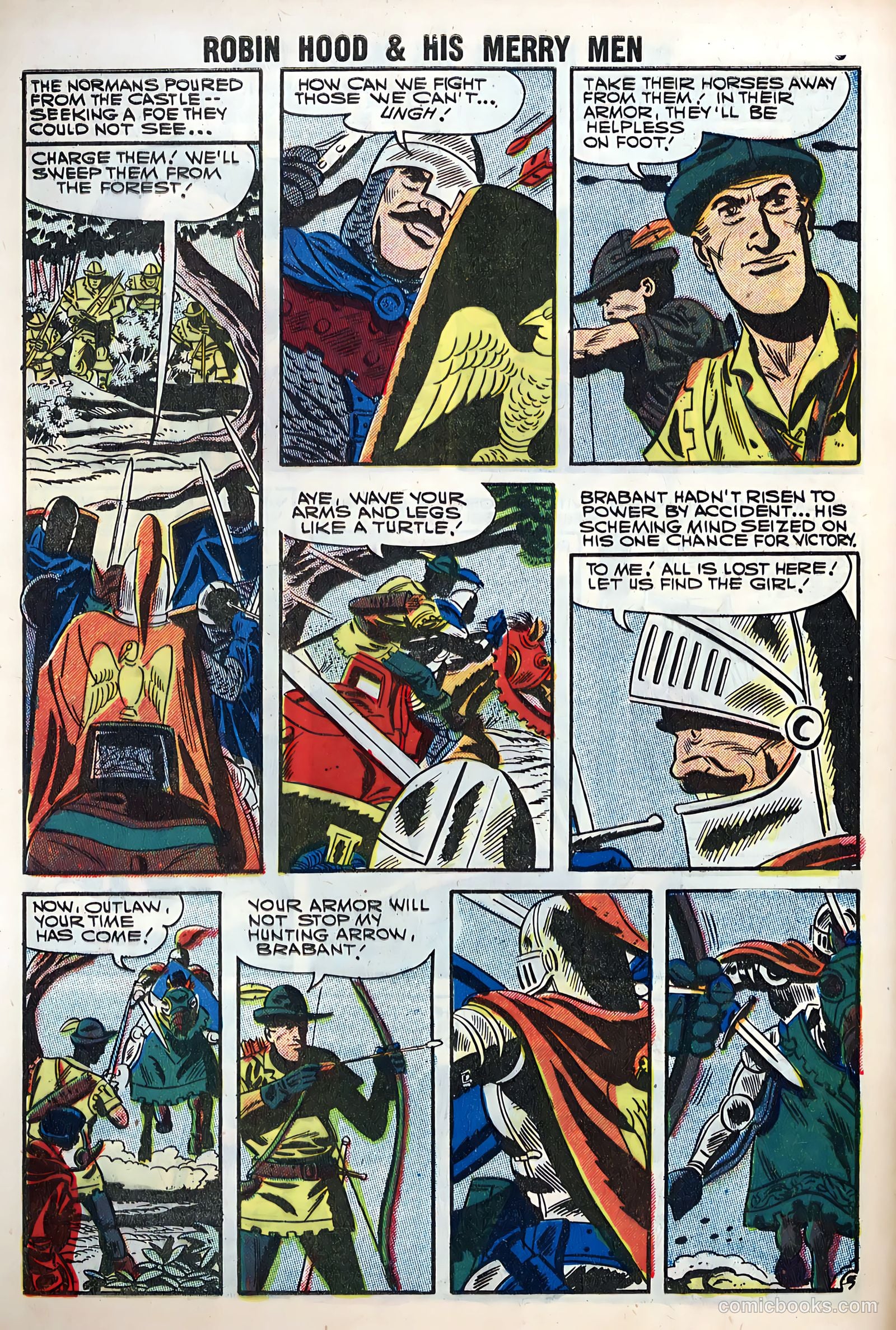 Robin Hood and His Merry Men #35 — page 8 of 36