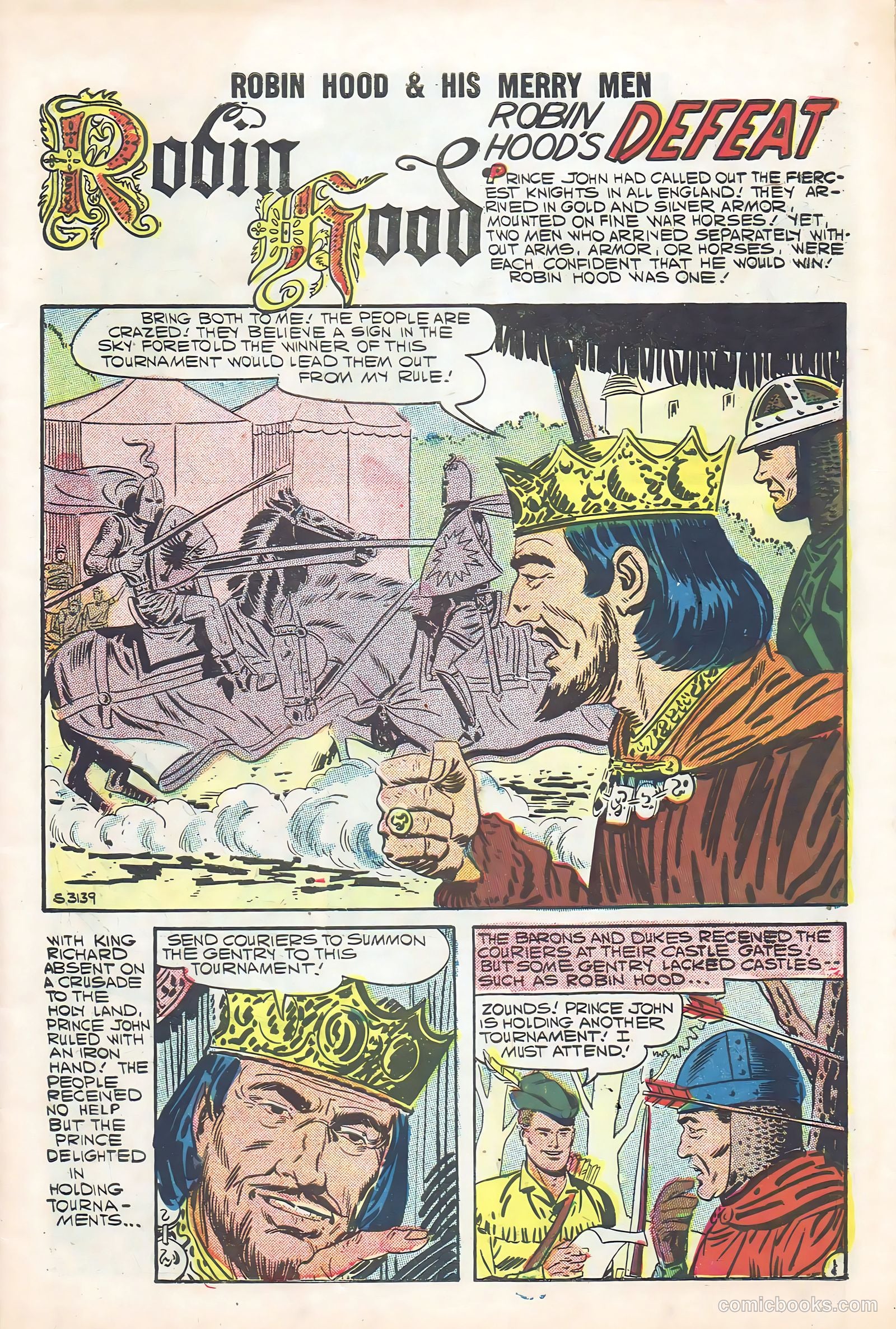 Robin Hood and His Merry Men #36 — page 3 of 36