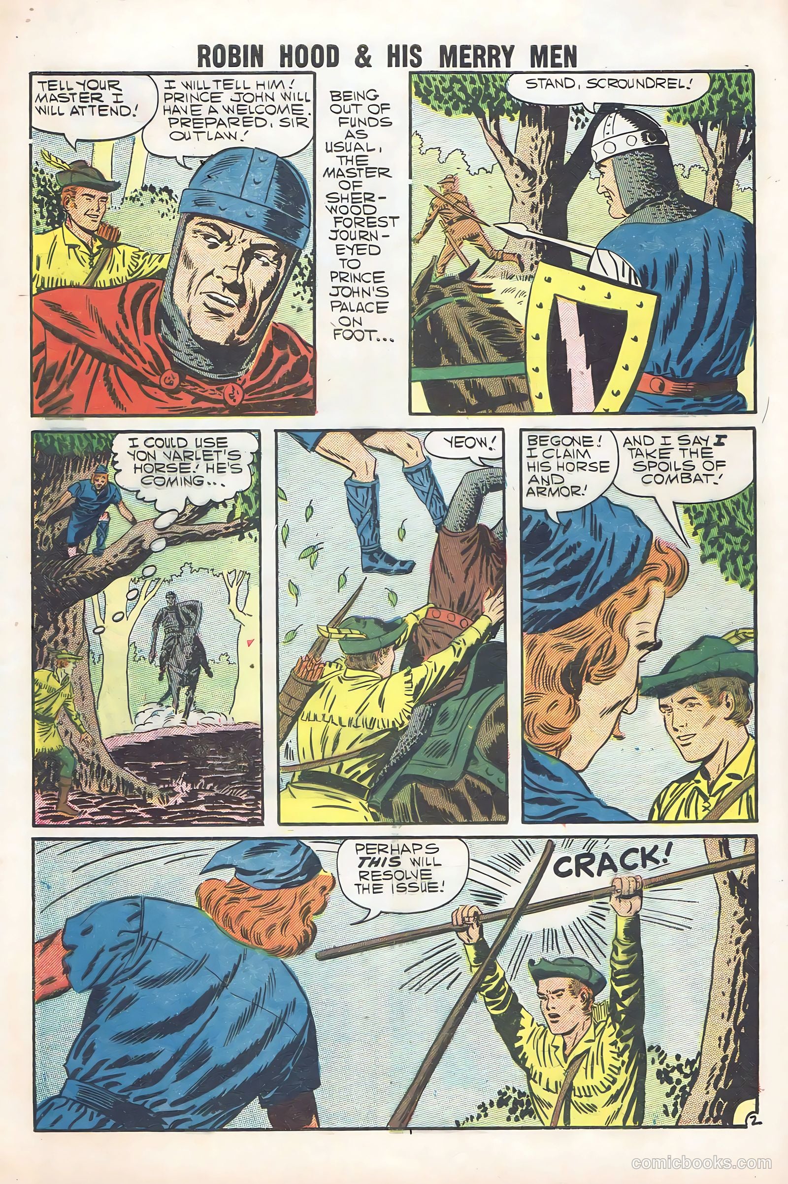 Robin Hood and His Merry Men #36 — page 4 of 36