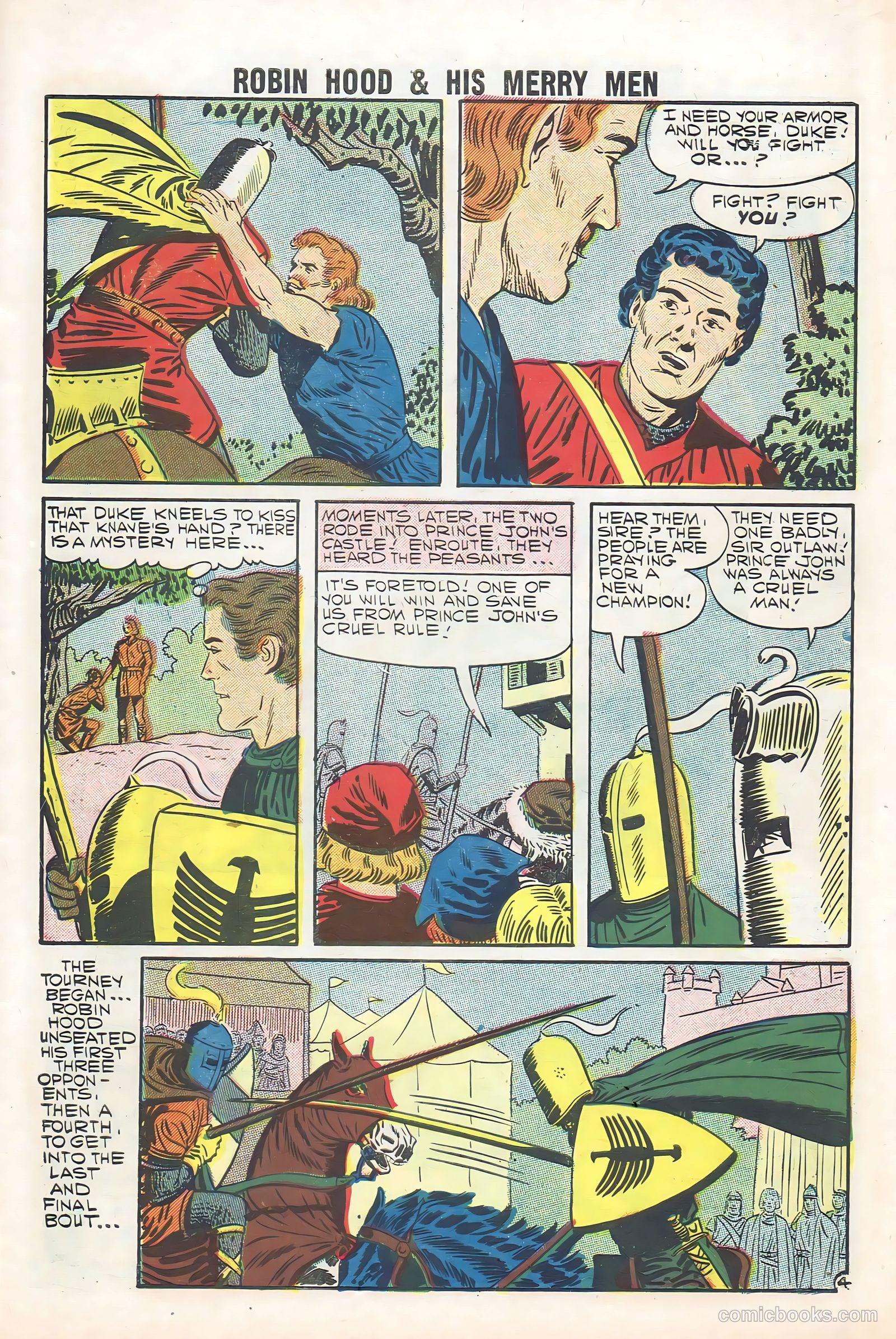 Robin Hood and His Merry Men #36 — page 7 of 36