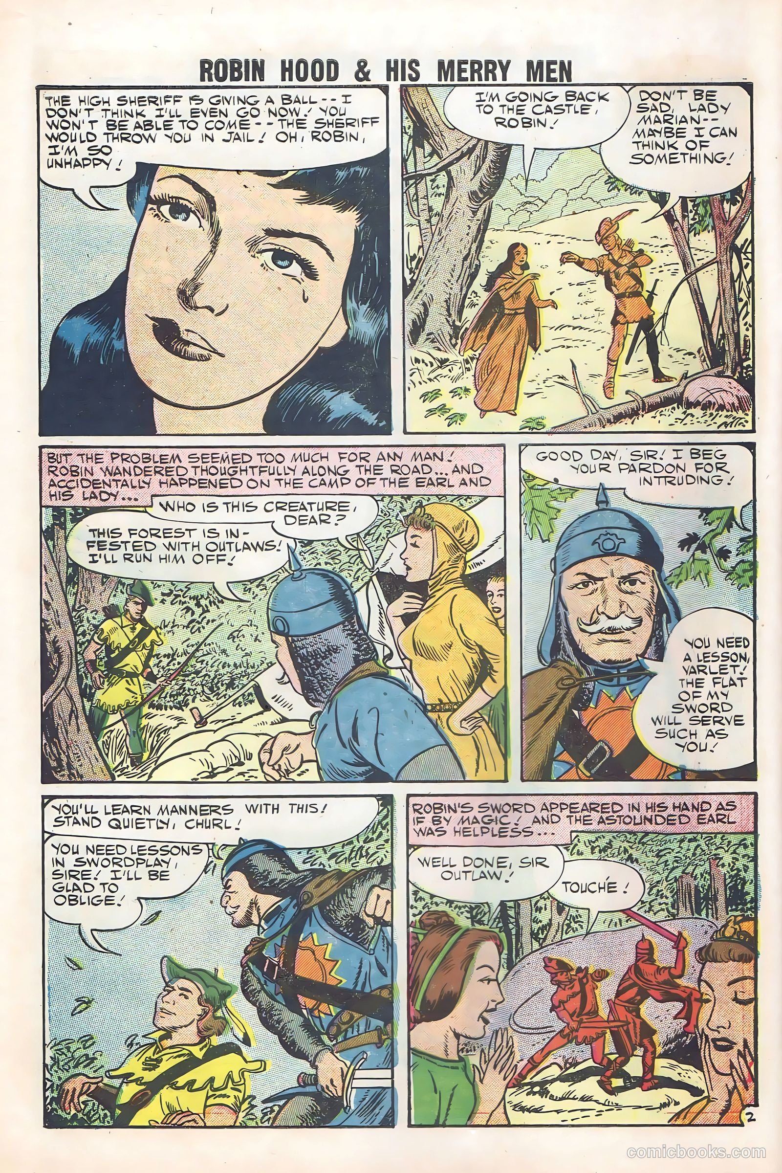 Robin Hood and His Merry Men #36 — page 10 of 36