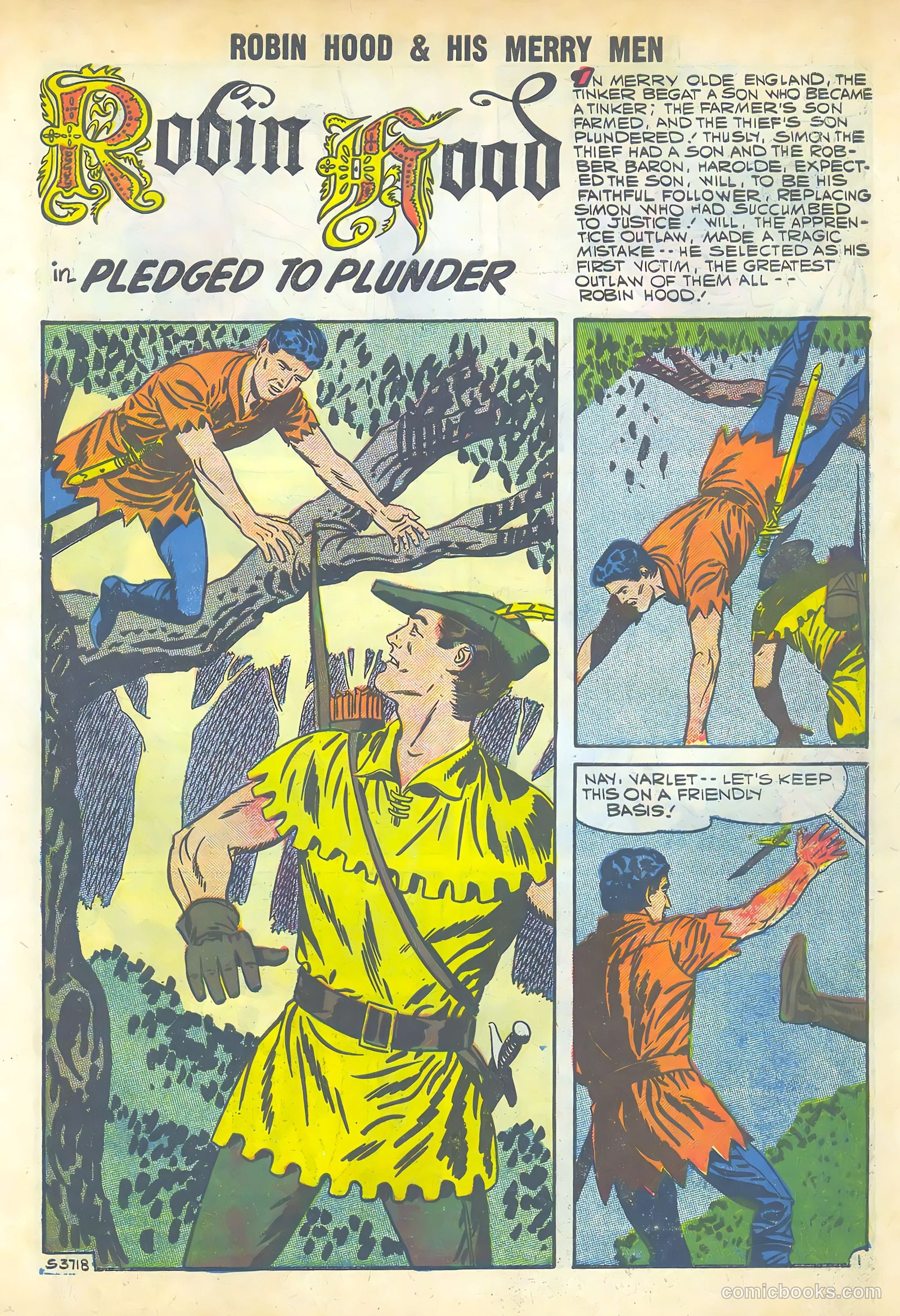 Robin Hood and His Merry Men #37 — page 3 of 36