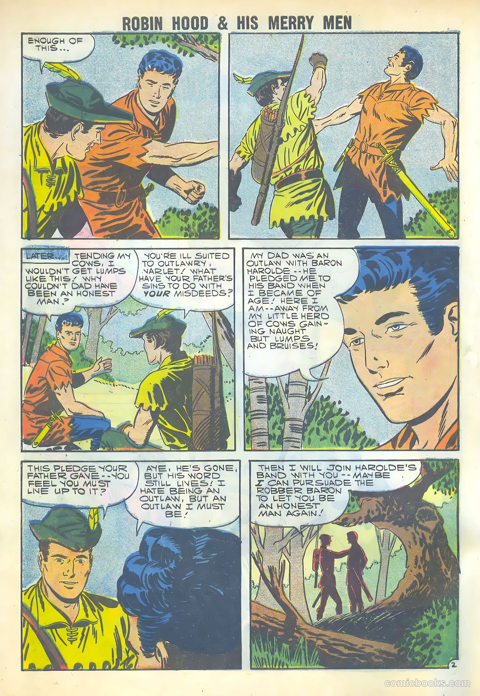 Robin Hood and His Merry Men #37 — page 4 of 36