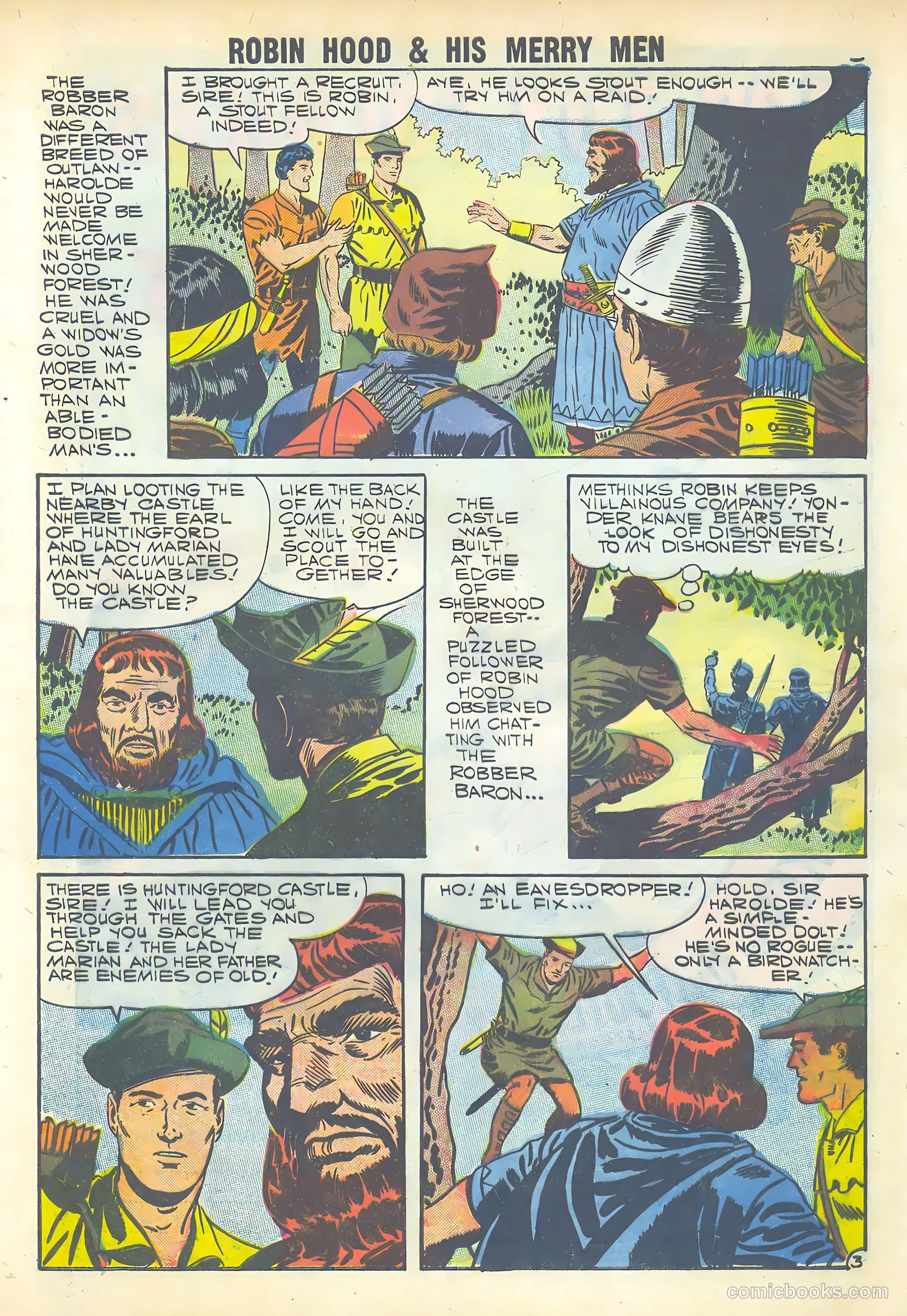 Robin Hood and His Merry Men #37 — page 5 of 36
