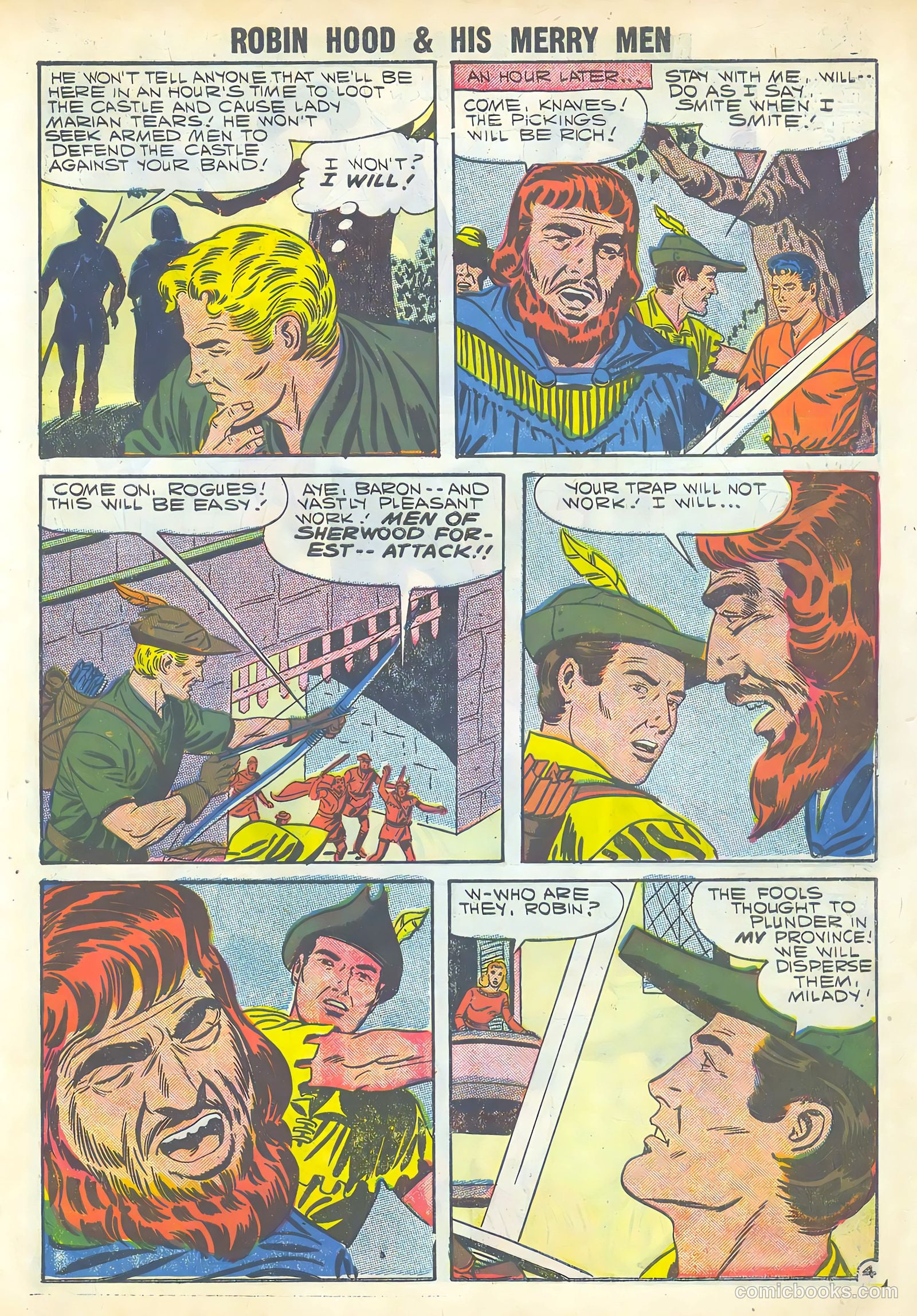 Robin Hood and His Merry Men #37 — page 7 of 36