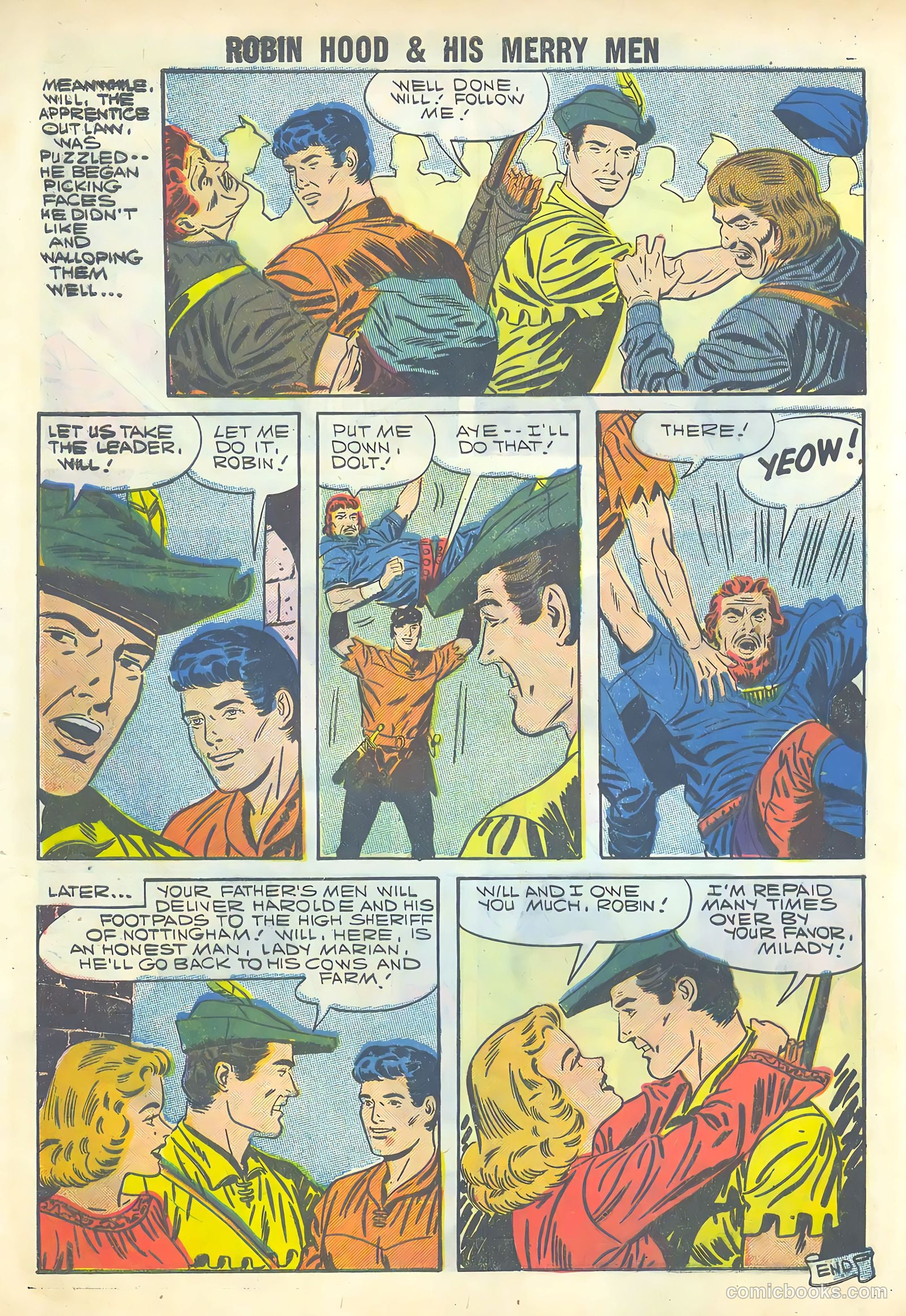 Robin Hood and His Merry Men #37 — page 8 of 36