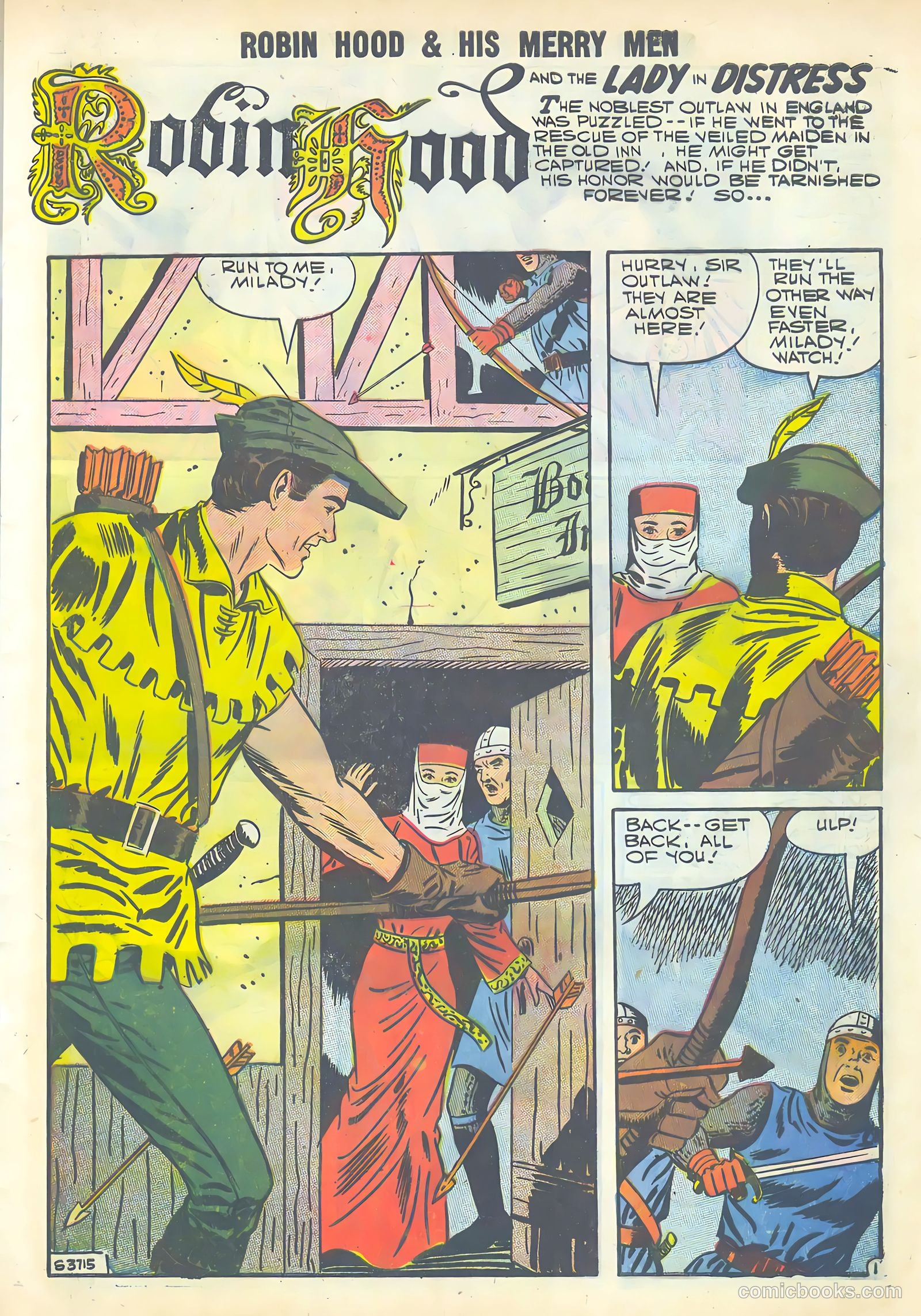 Robin Hood and His Merry Men #37 — page 9 of 36
