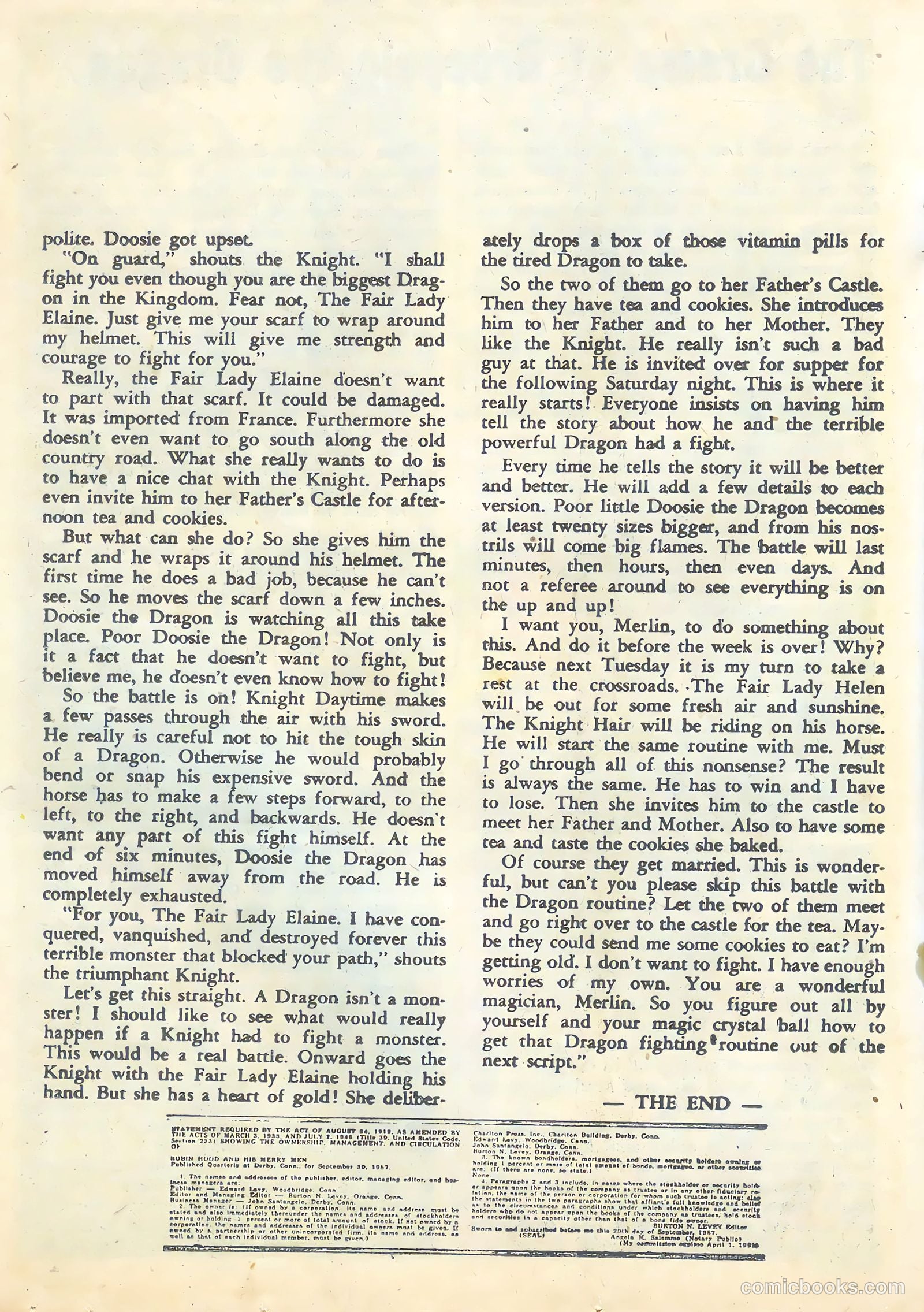 Robin Hood and His Merry Men #37 — page 20 of 36