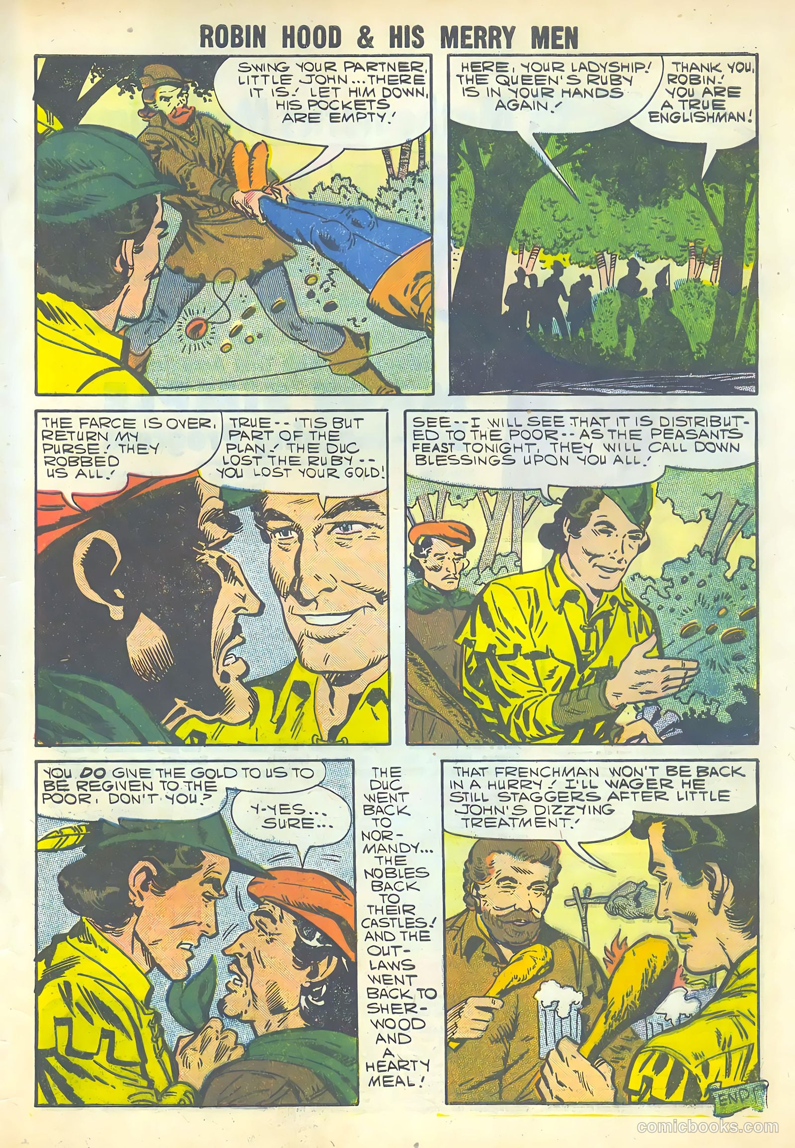Robin Hood and His Merry Men #37 — page 33 of 36