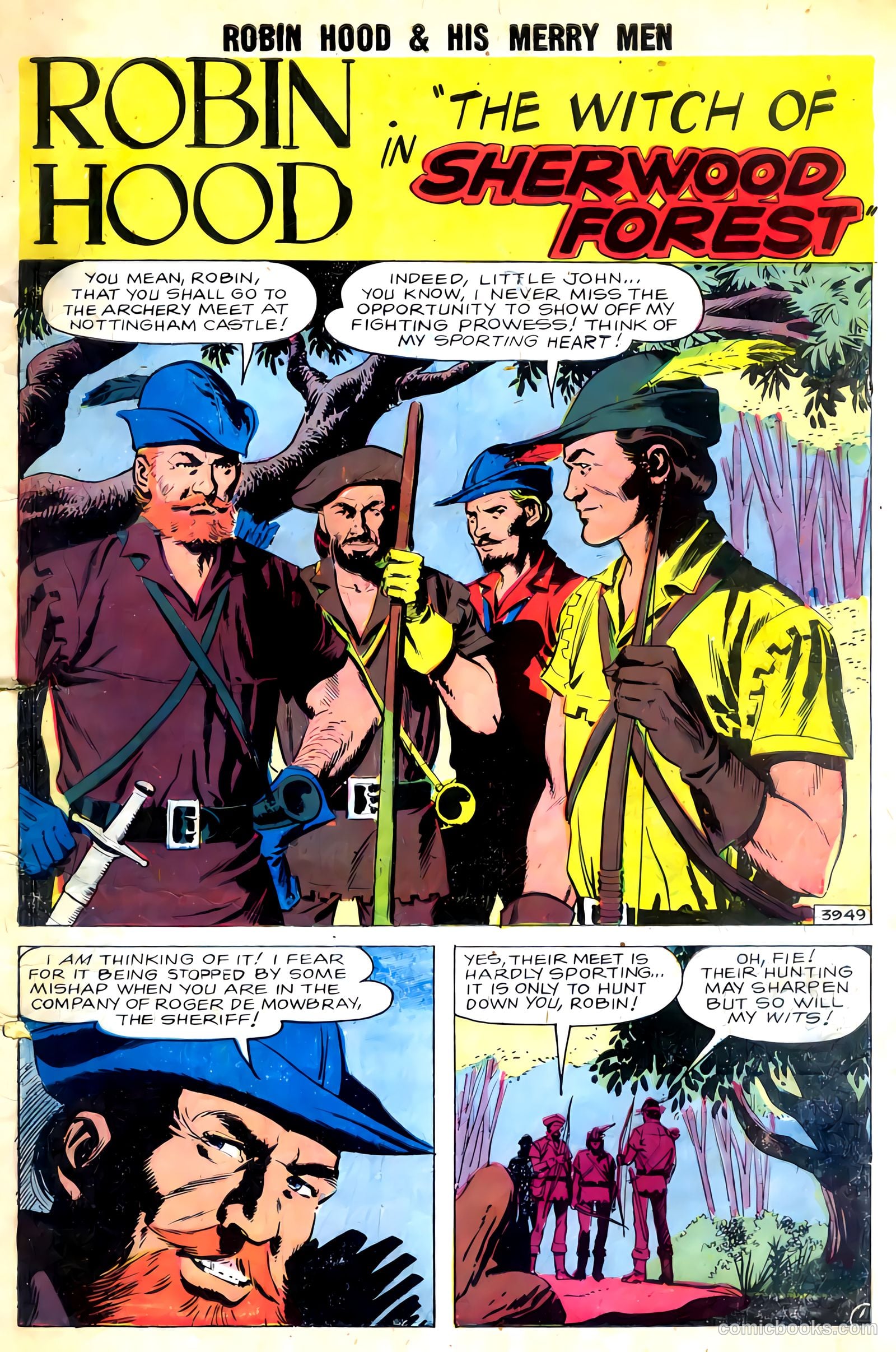 Robin Hood and His Merry Men #38 — page 3 of 36