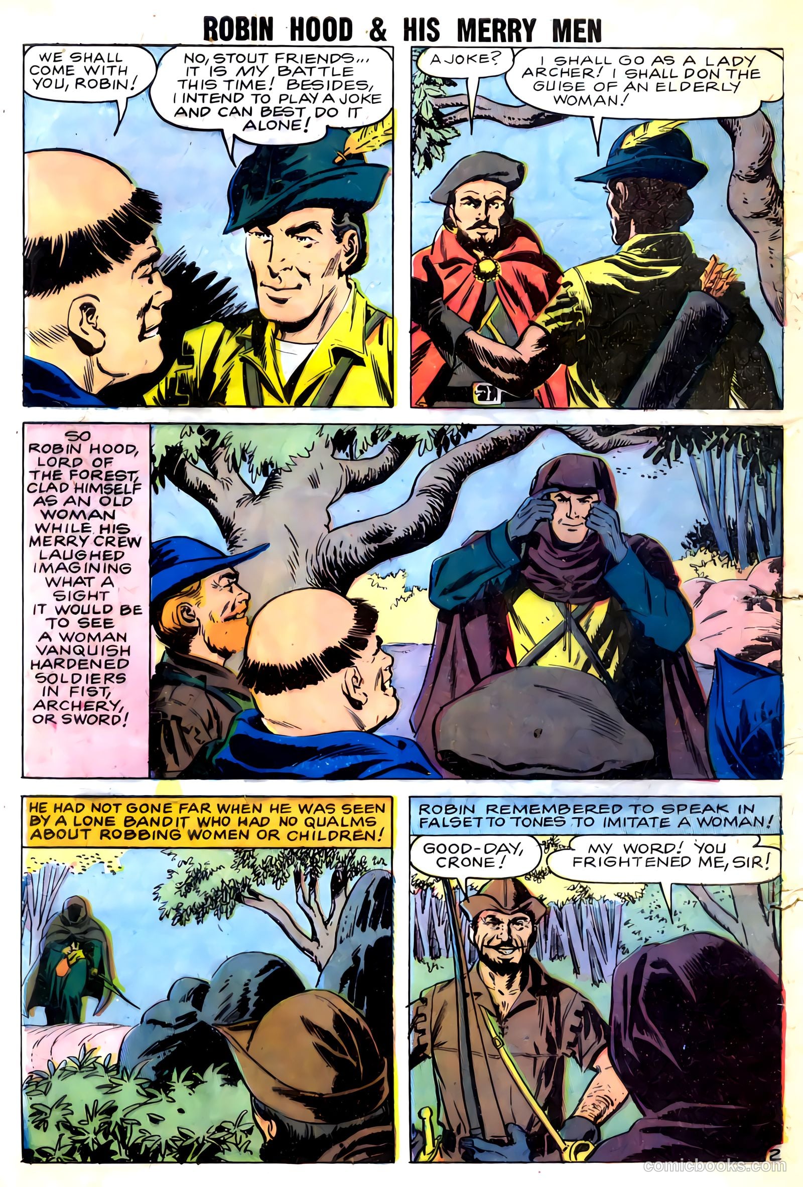 Robin Hood and His Merry Men #38 — page 4 of 36