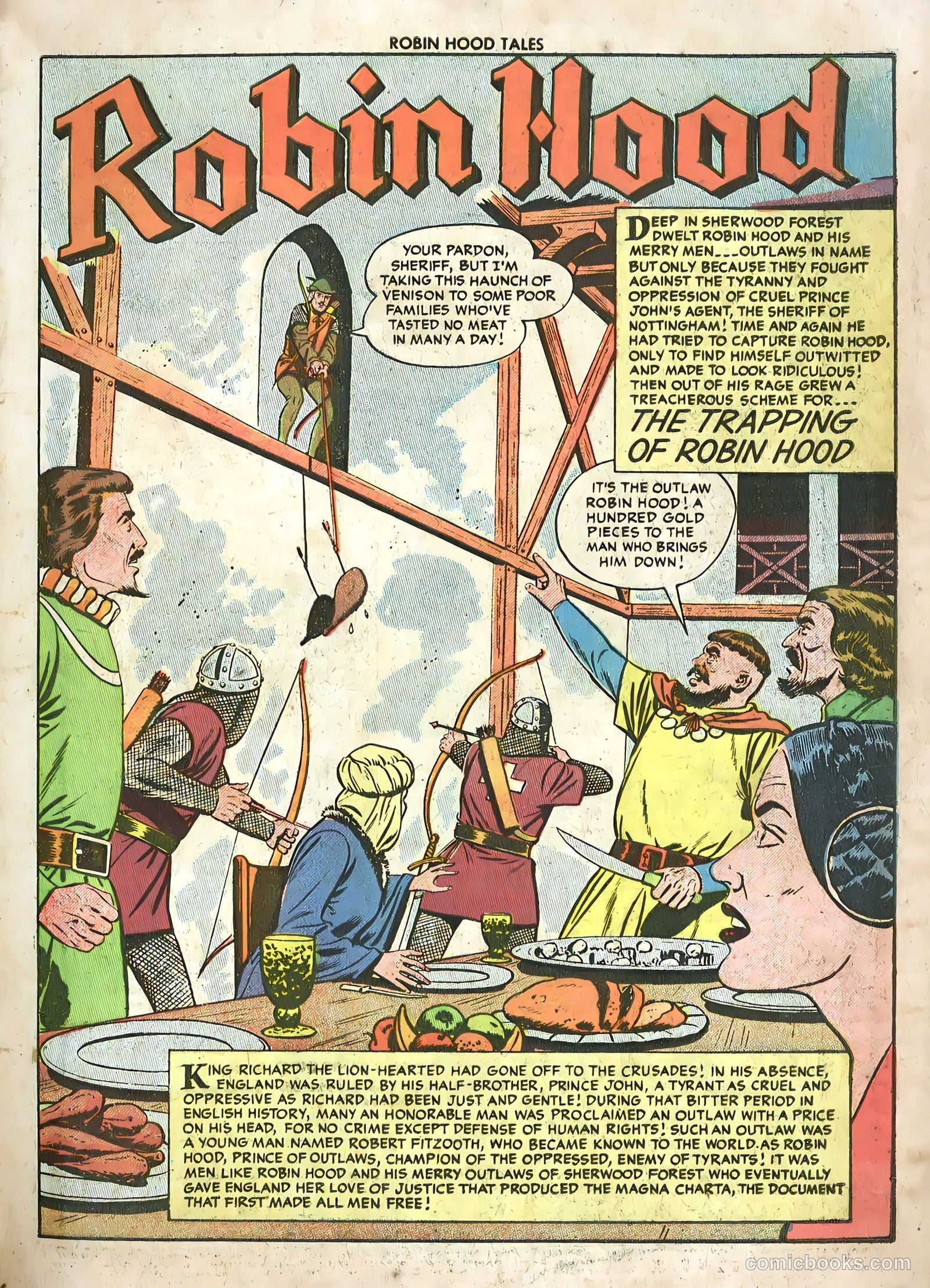 Robin Hood Tales #1 — page 3 of 36