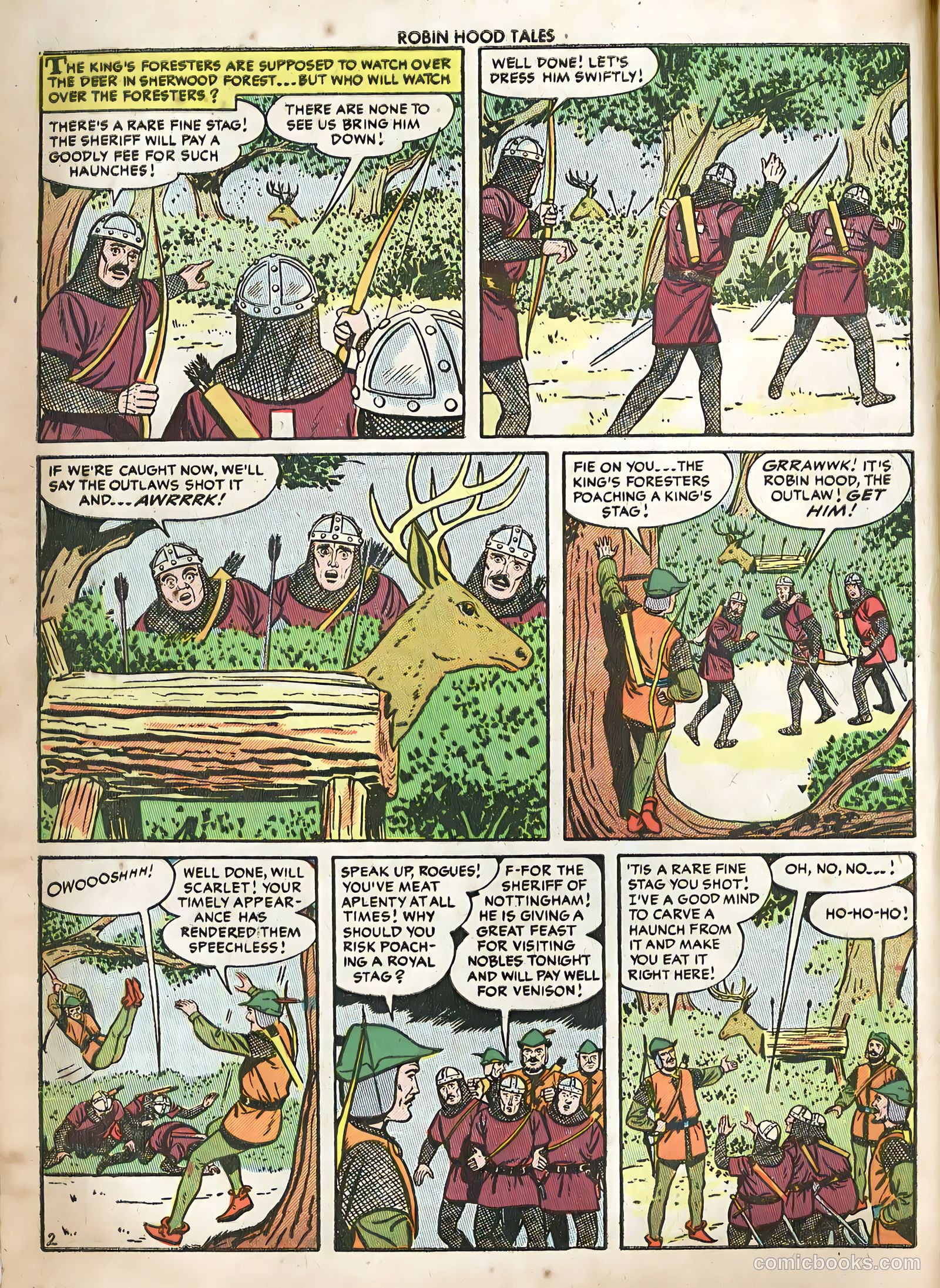 Robin Hood Tales #1 — page 4 of 36
