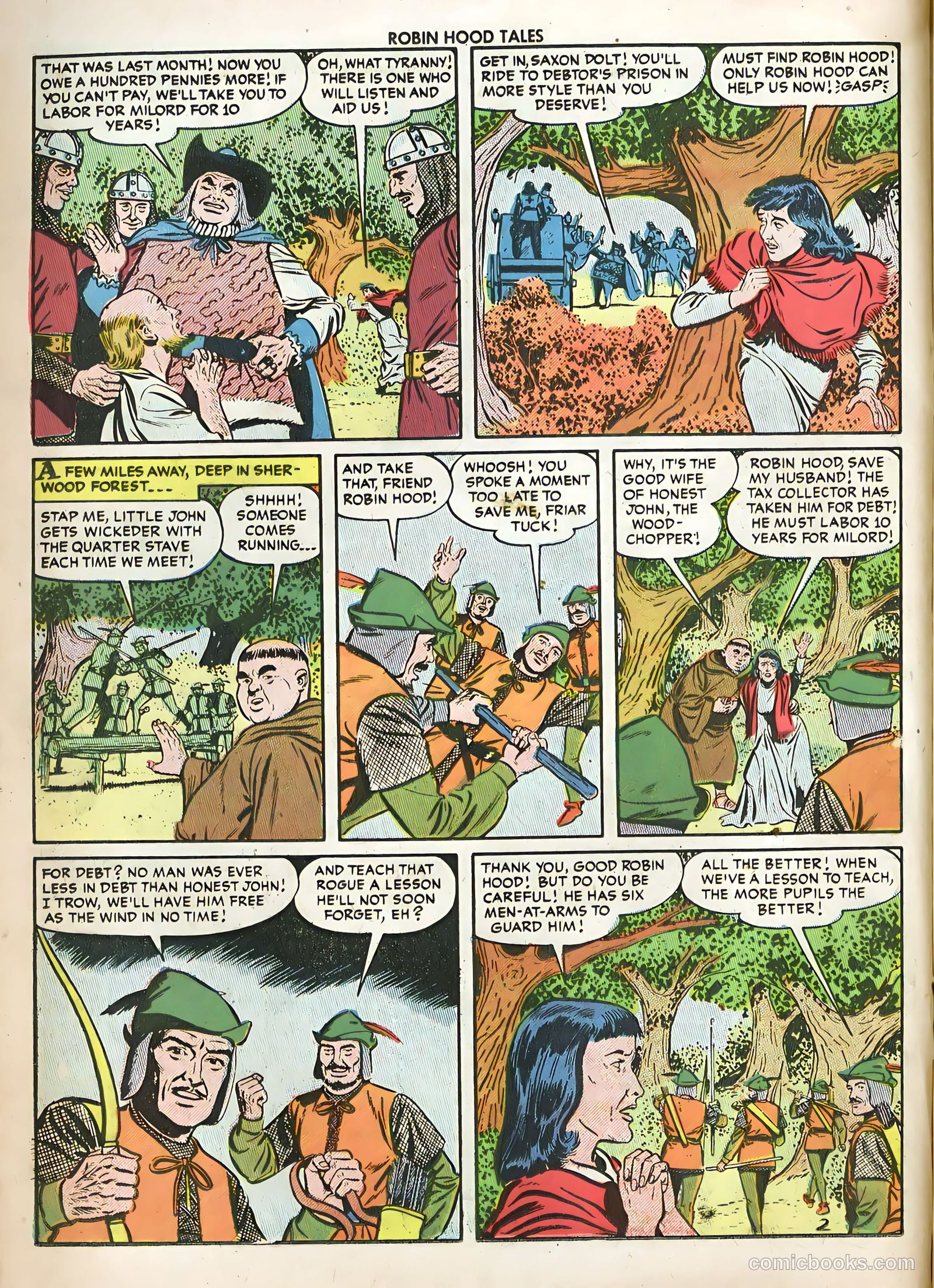 Robin Hood Tales #1 — page 14 of 36