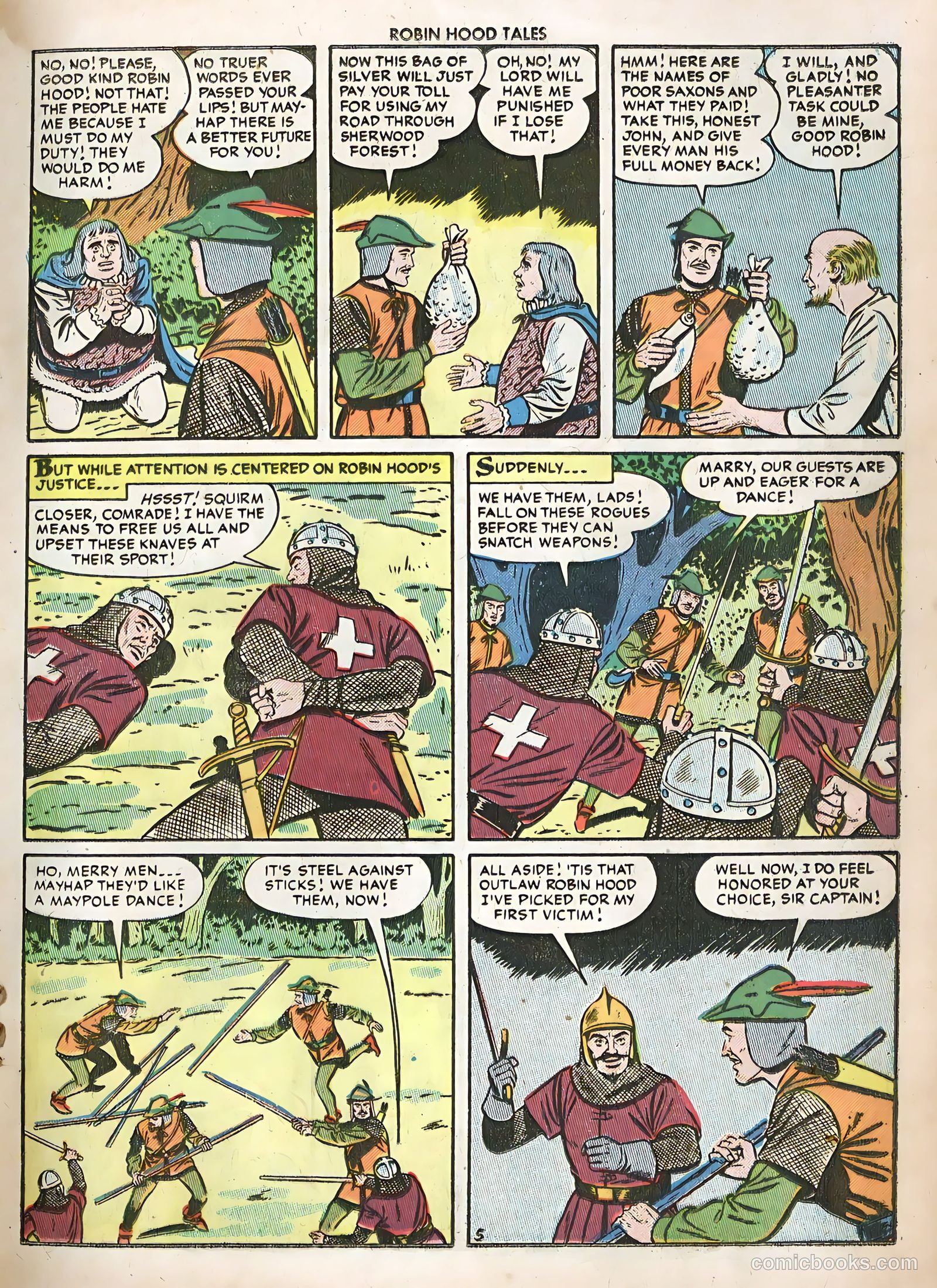 Robin Hood Tales #1 — page 17 of 36