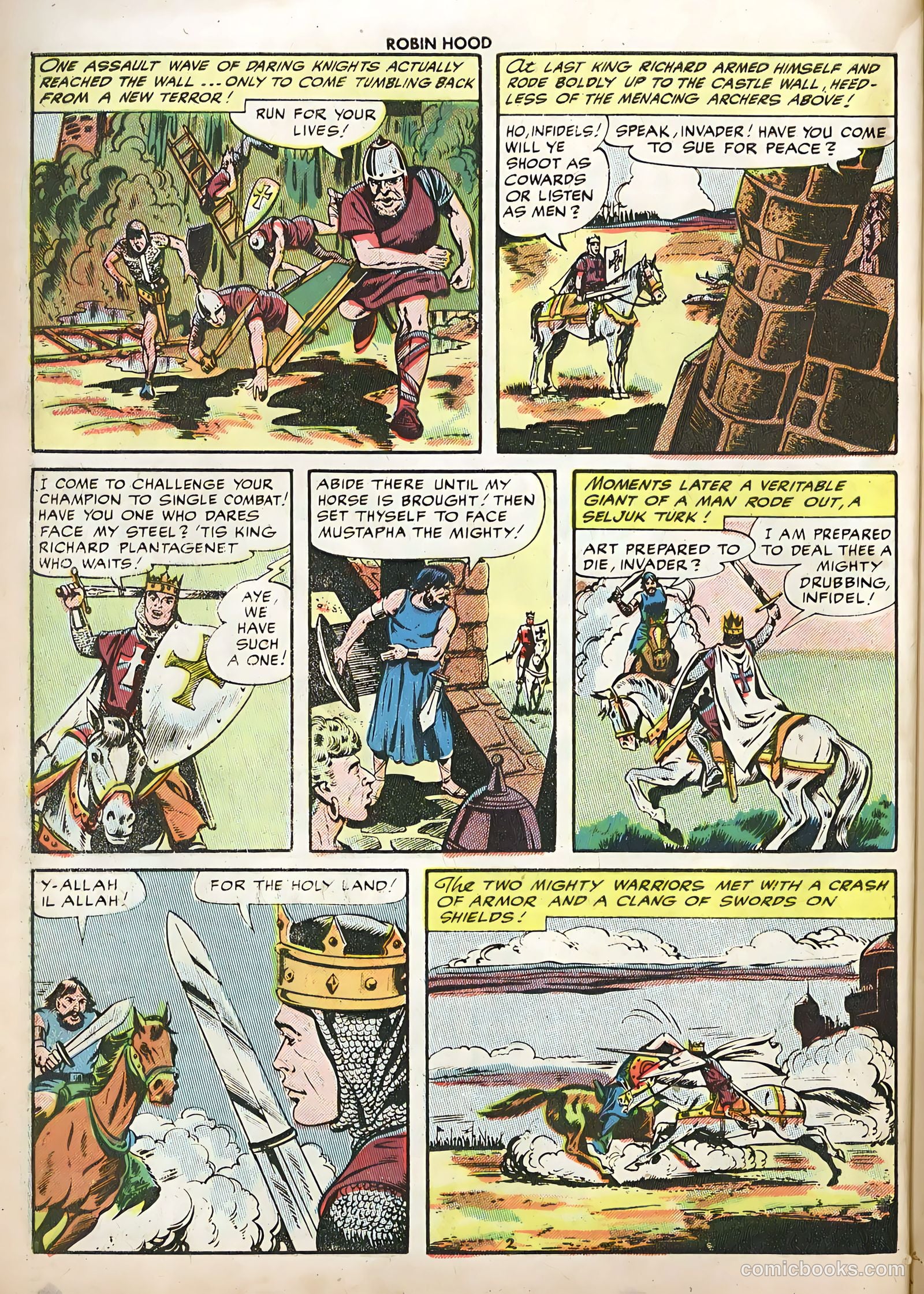 Robin Hood Tales #1 — page 30 of 36