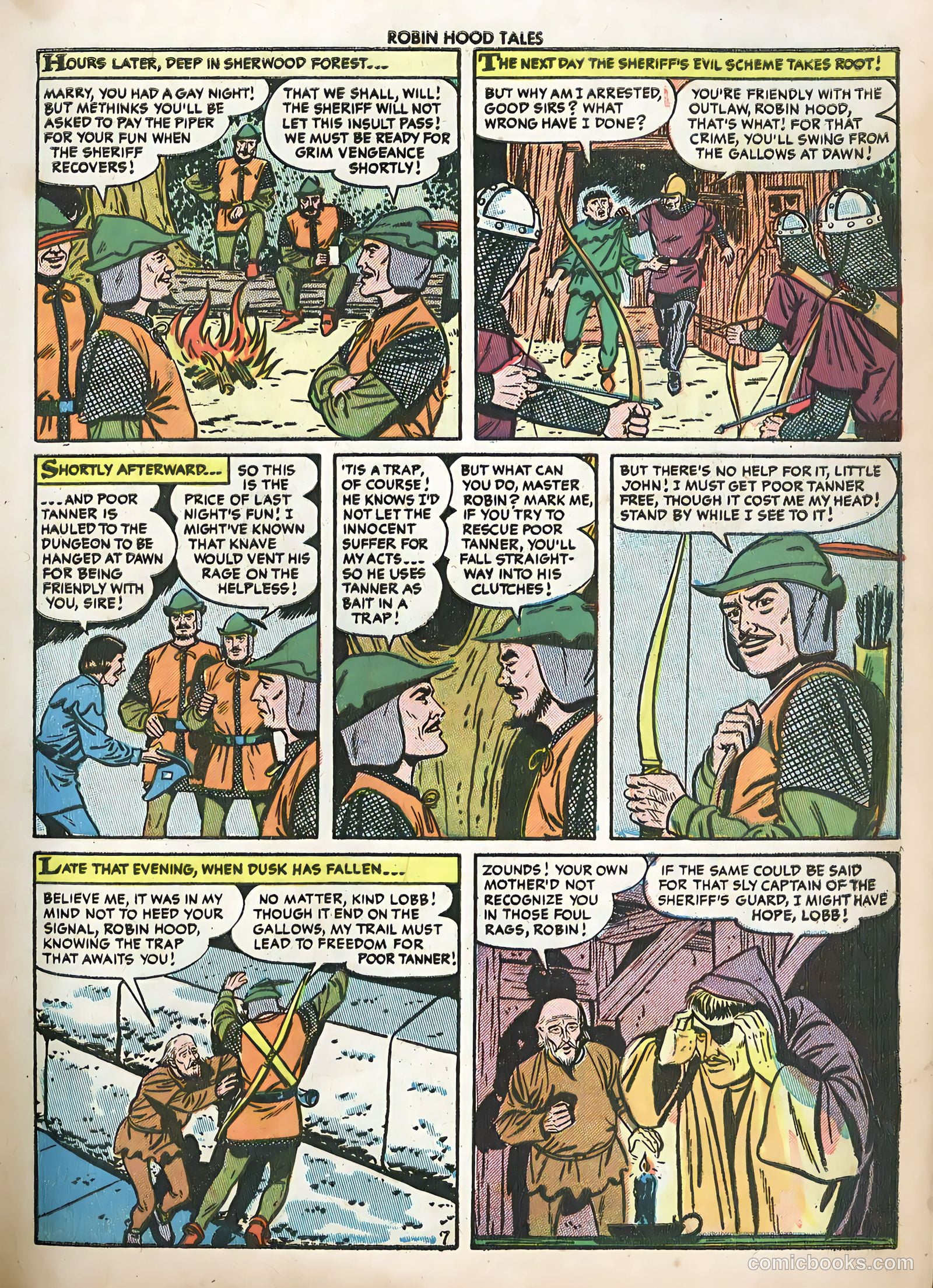 Robin Hood Tales #1 — page 9 of 36