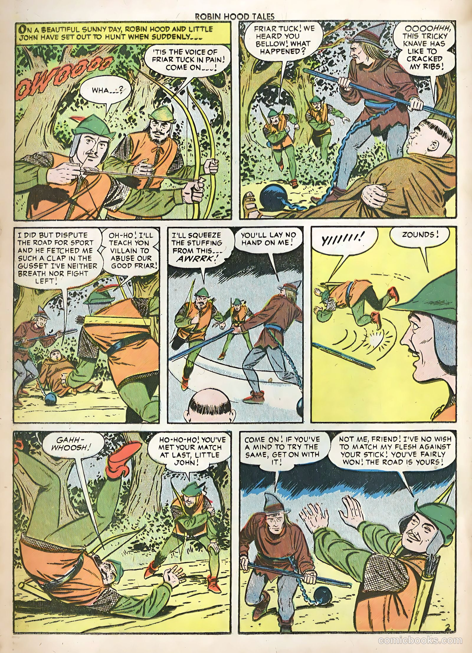 Robin Hood Tales #1 — page 20 of 36