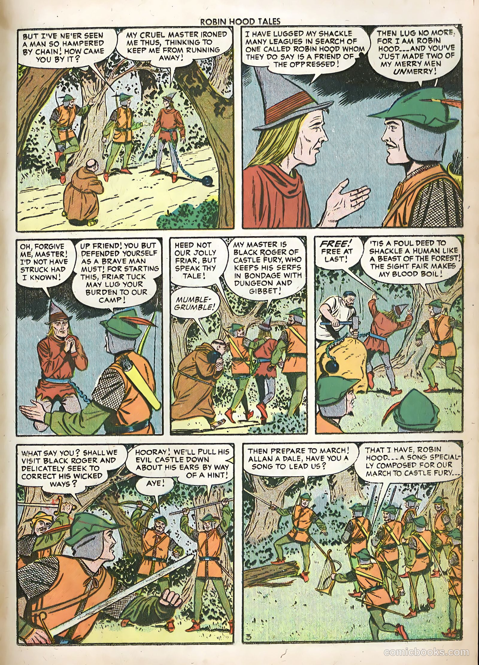 Robin Hood Tales #1 — page 21 of 36