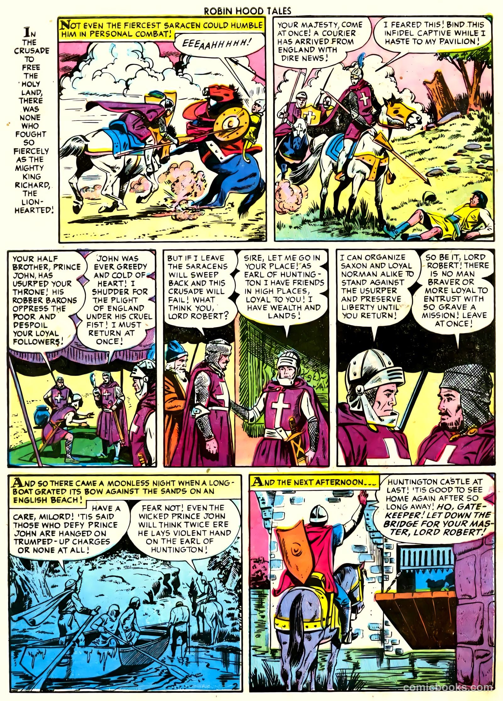 Robin Hood Tales #2 — page 4 of 35
