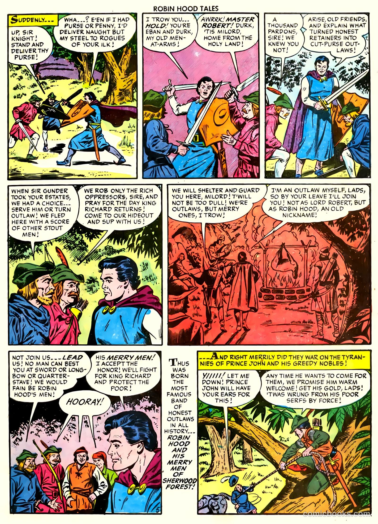 Robin Hood Tales #2 — page 7 of 35