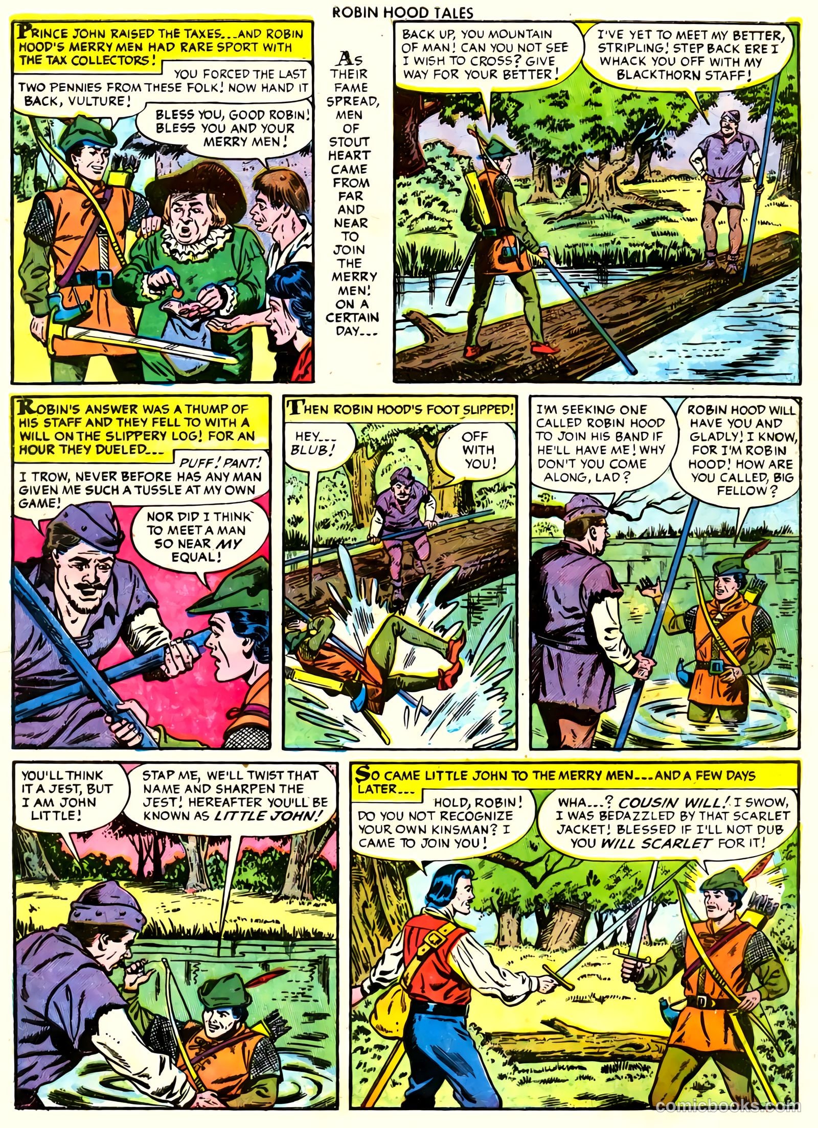 Robin Hood Tales #2 — page 8 of 35