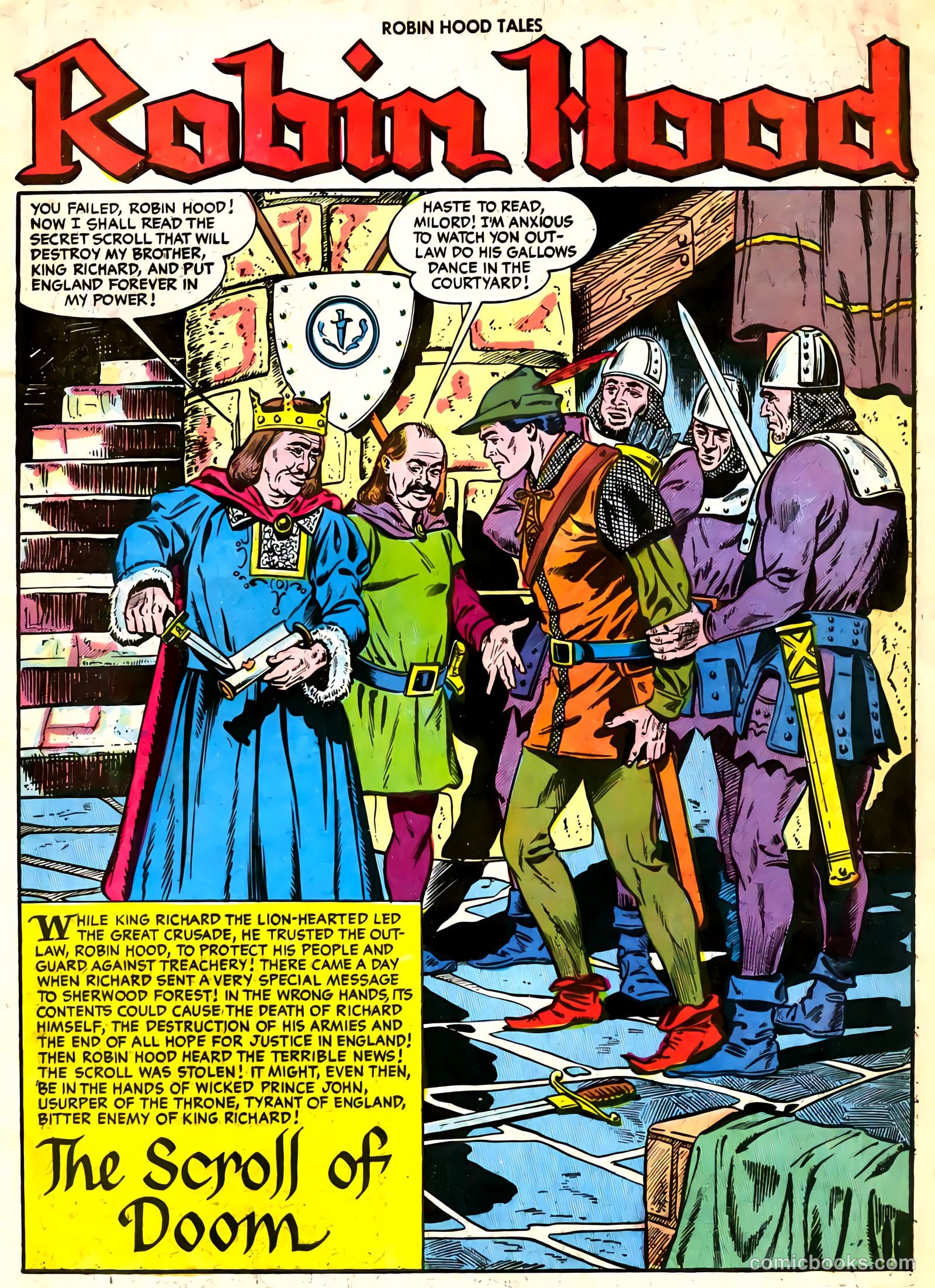 Robin Hood Tales #3 — page 3 of 36