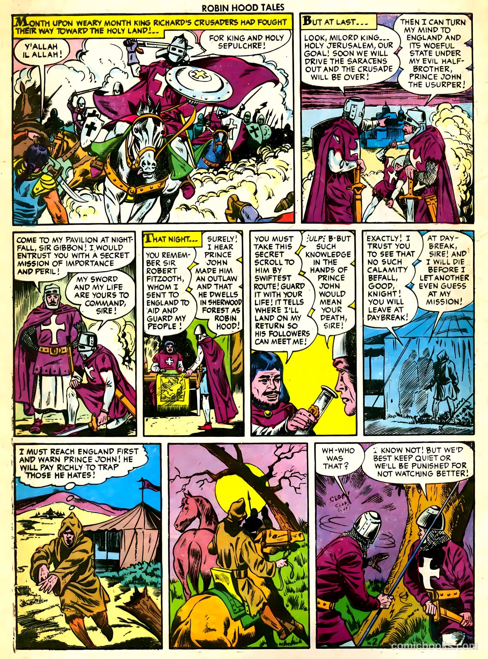 Robin Hood Tales #3 — page 4 of 36