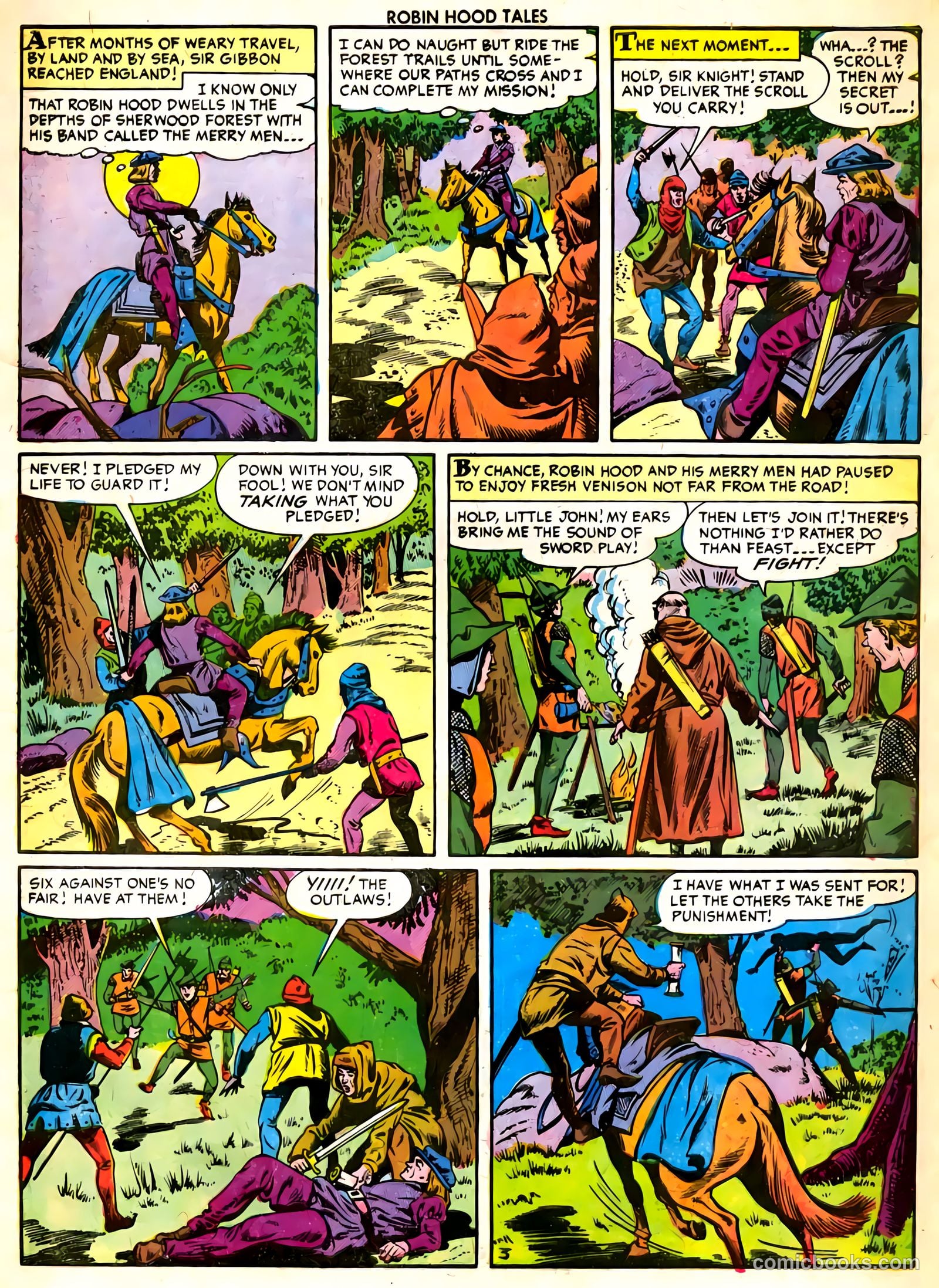 Robin Hood Tales #3 — page 5 of 36
