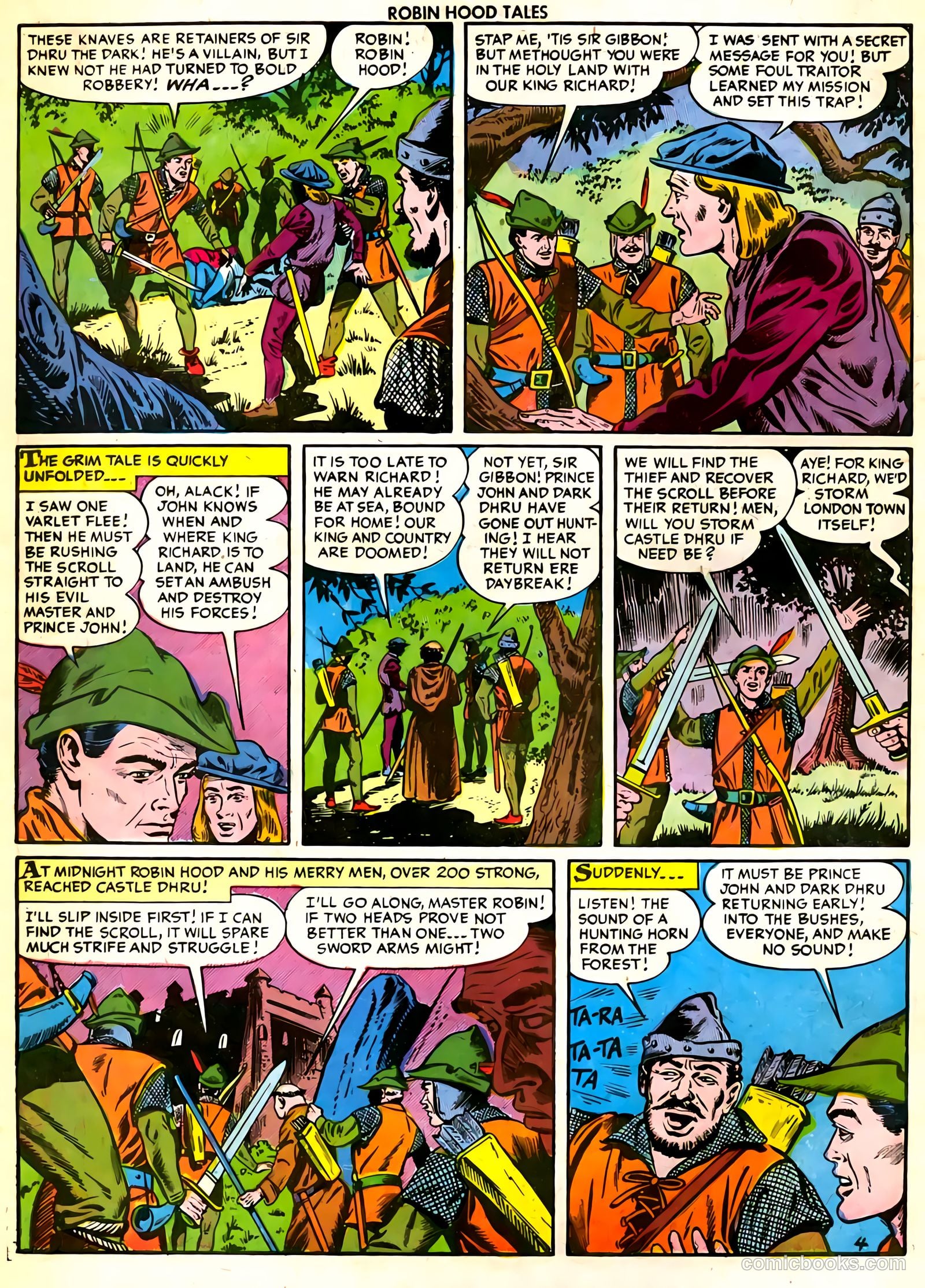 Robin Hood Tales #3 — page 6 of 36