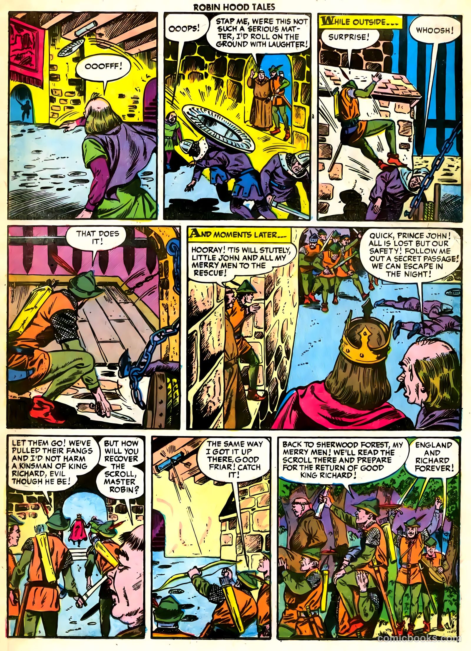 Robin Hood Tales #3 — page 12 of 36