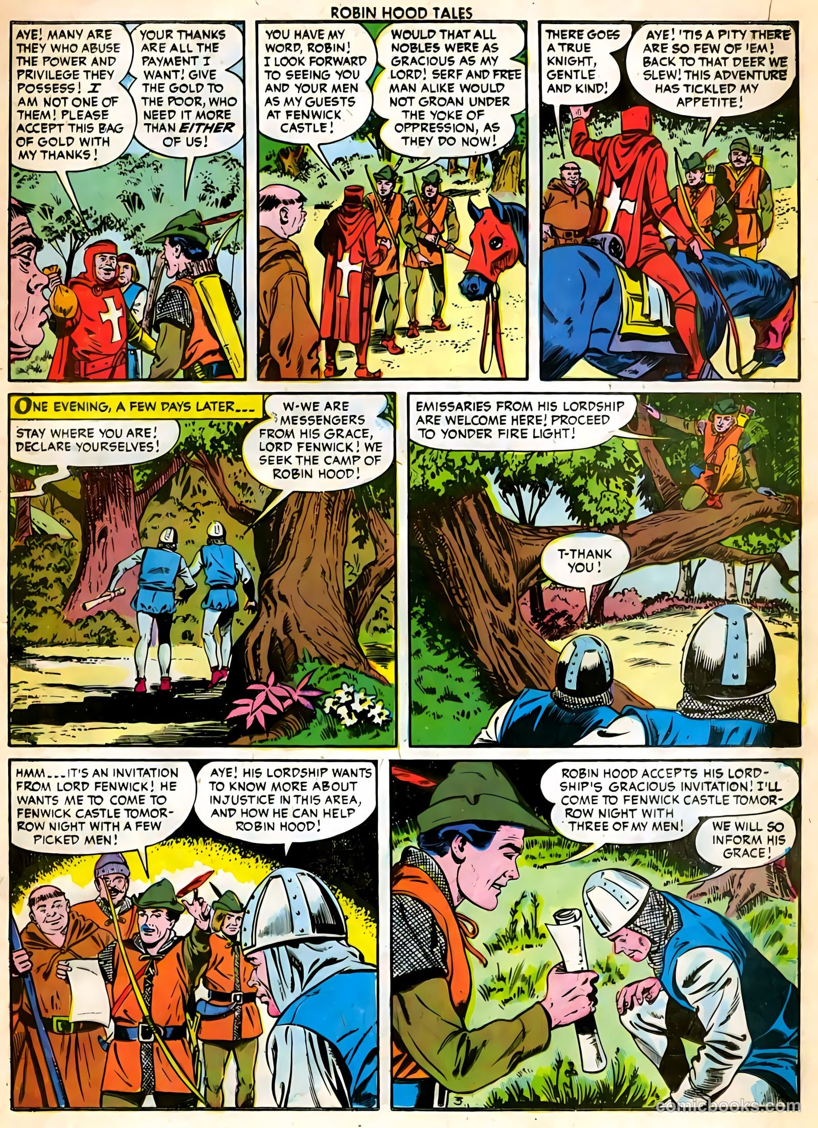 Robin Hood Tales #3 — page 21 of 36