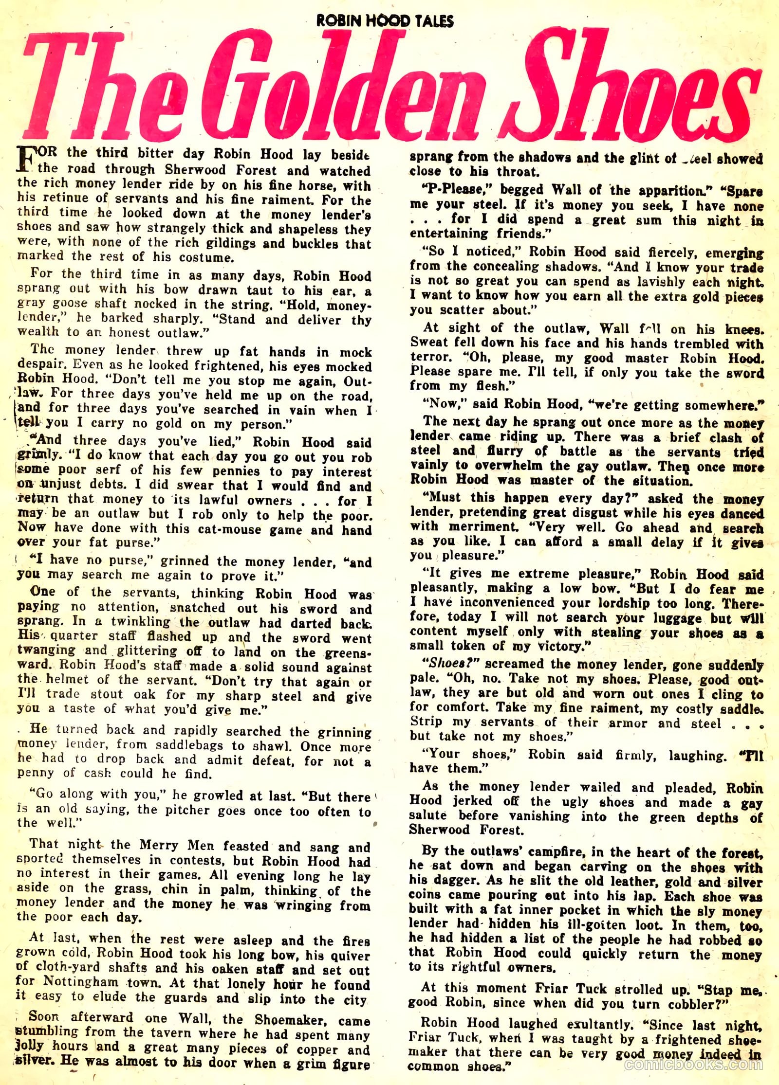 Robin Hood Tales #3 — page 28 of 36