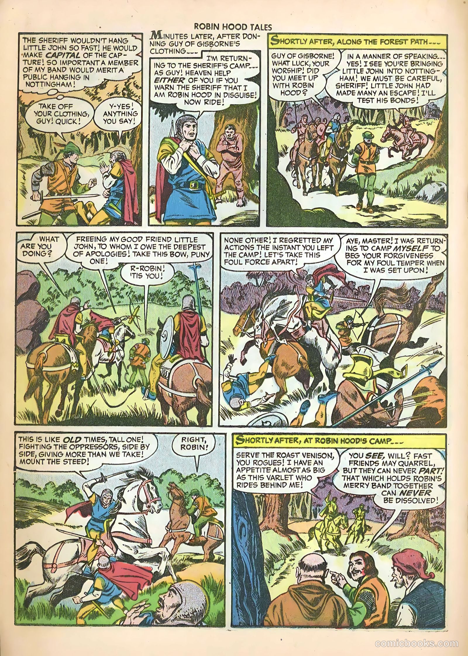 Robin Hood Tales #4 — page 18 of 36