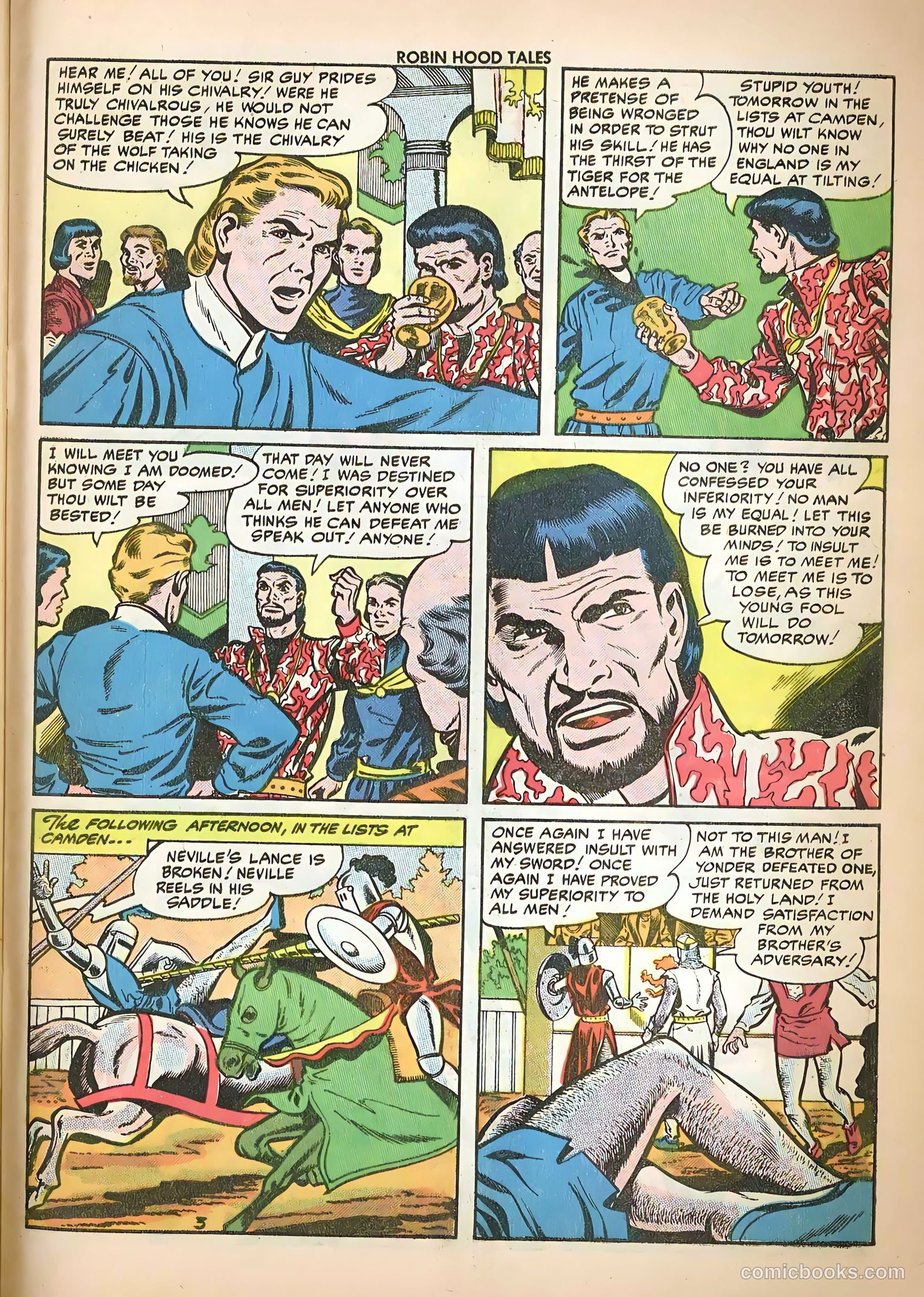 Robin Hood Tales #4 — page 31 of 36