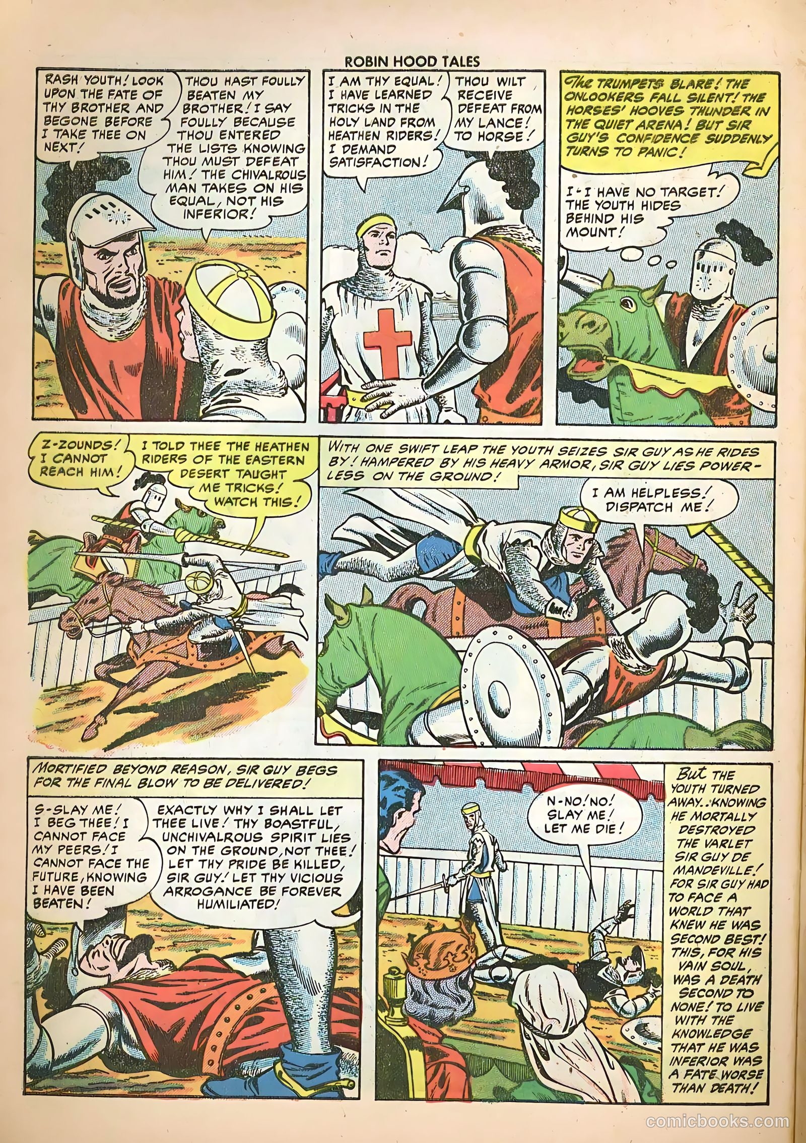 Robin Hood Tales #4 — page 32 of 36