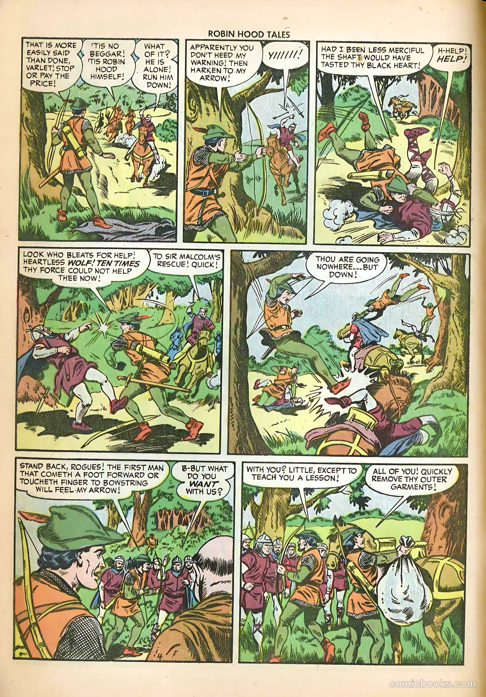 Robin Hood Tales #4 — page 6 of 36