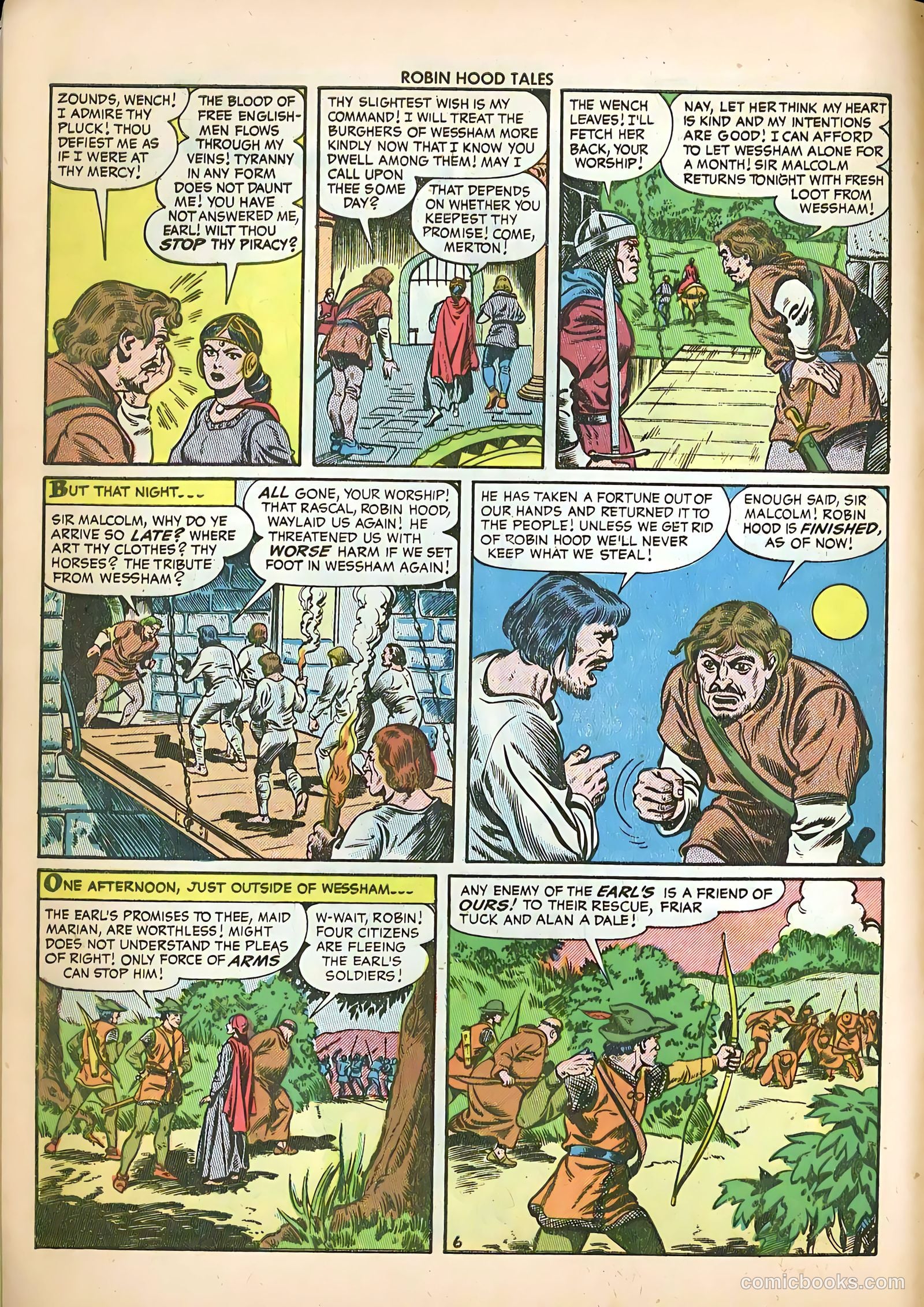 Robin Hood Tales #4 — page 8 of 36