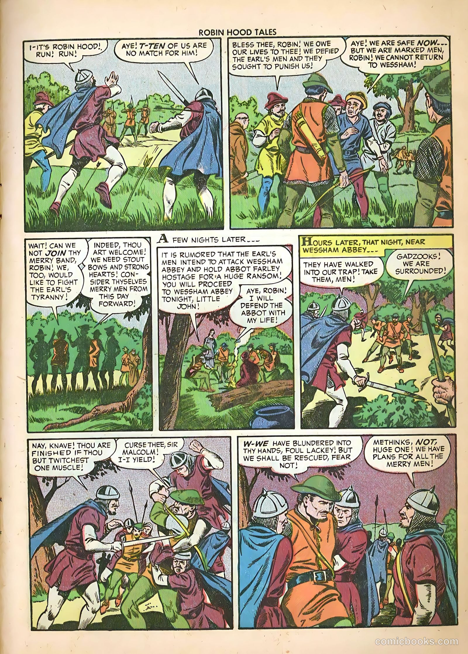 Robin Hood Tales #4 — page 9 of 36