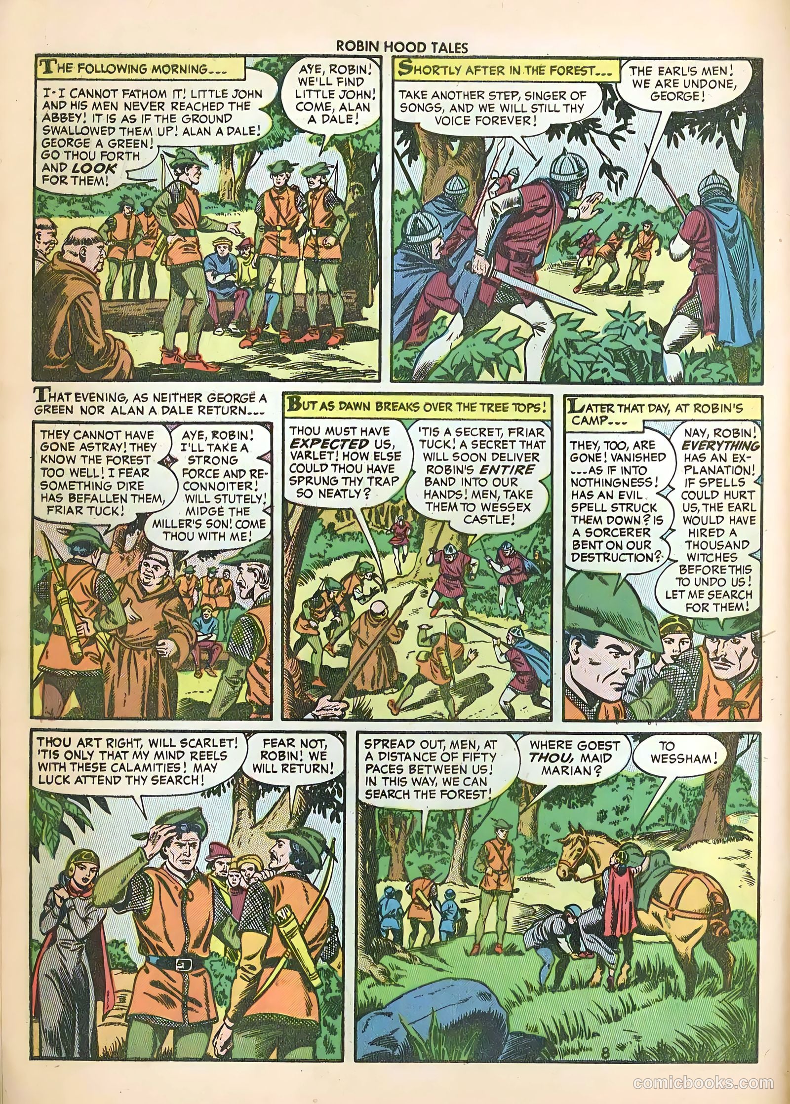 Robin Hood Tales #4 — page 10 of 36