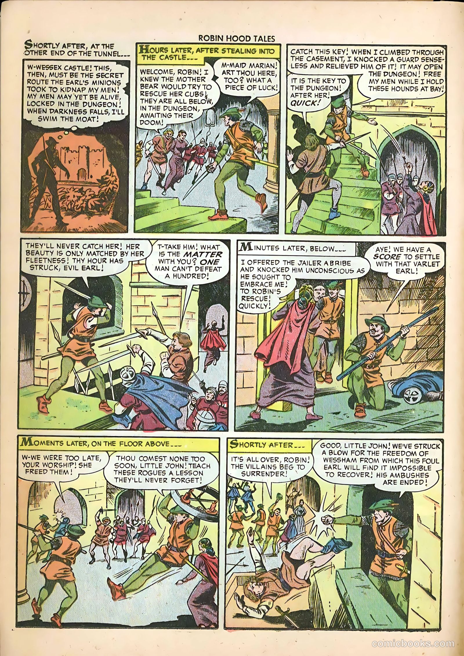 Robin Hood Tales #4 — page 12 of 36
