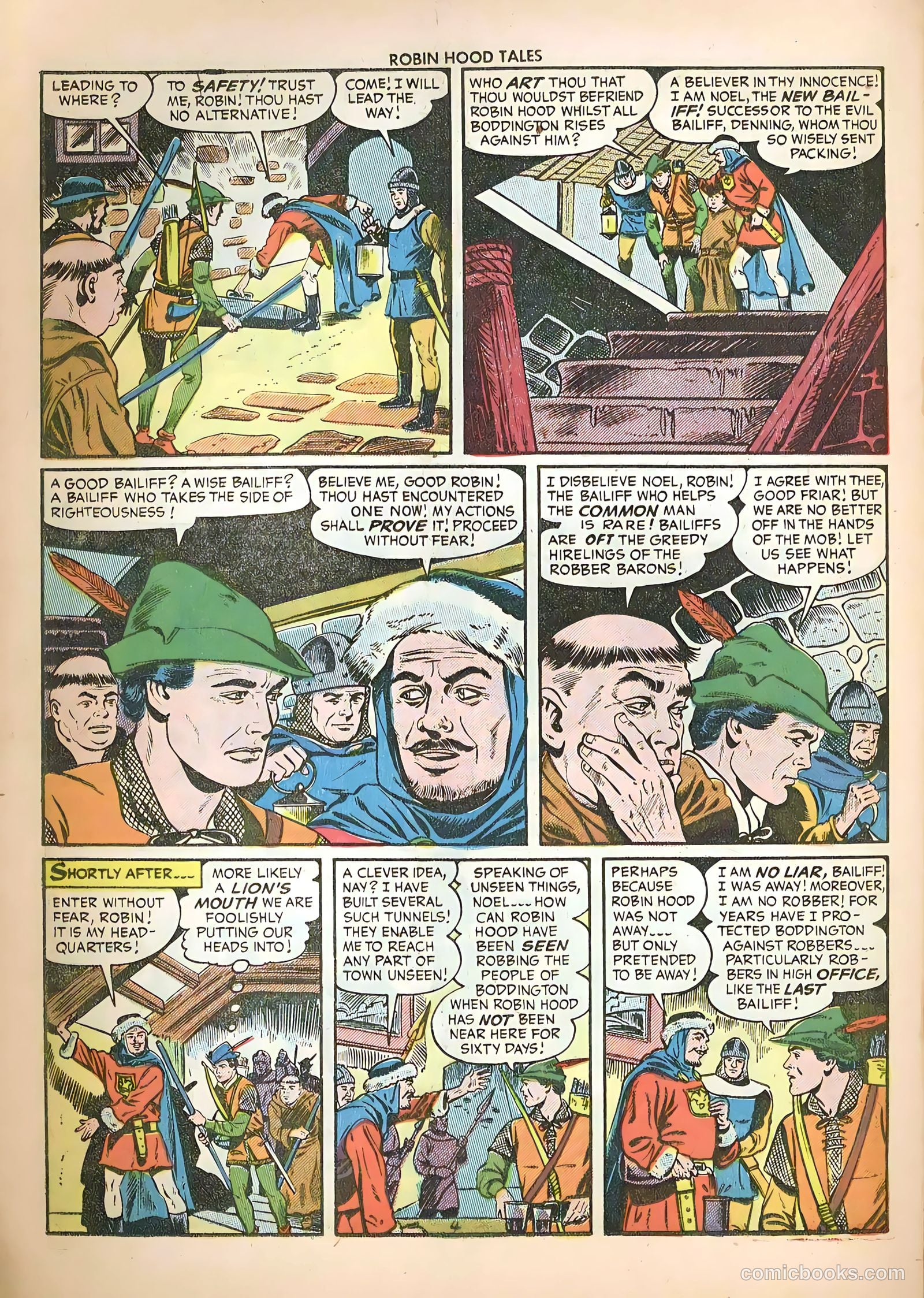 Robin Hood Tales #4 — page 22 of 36
