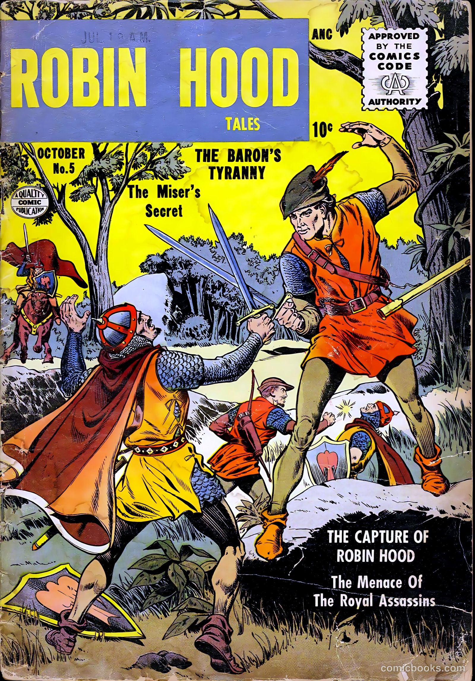 Robin Hood Tales #5 — page 1 of 36