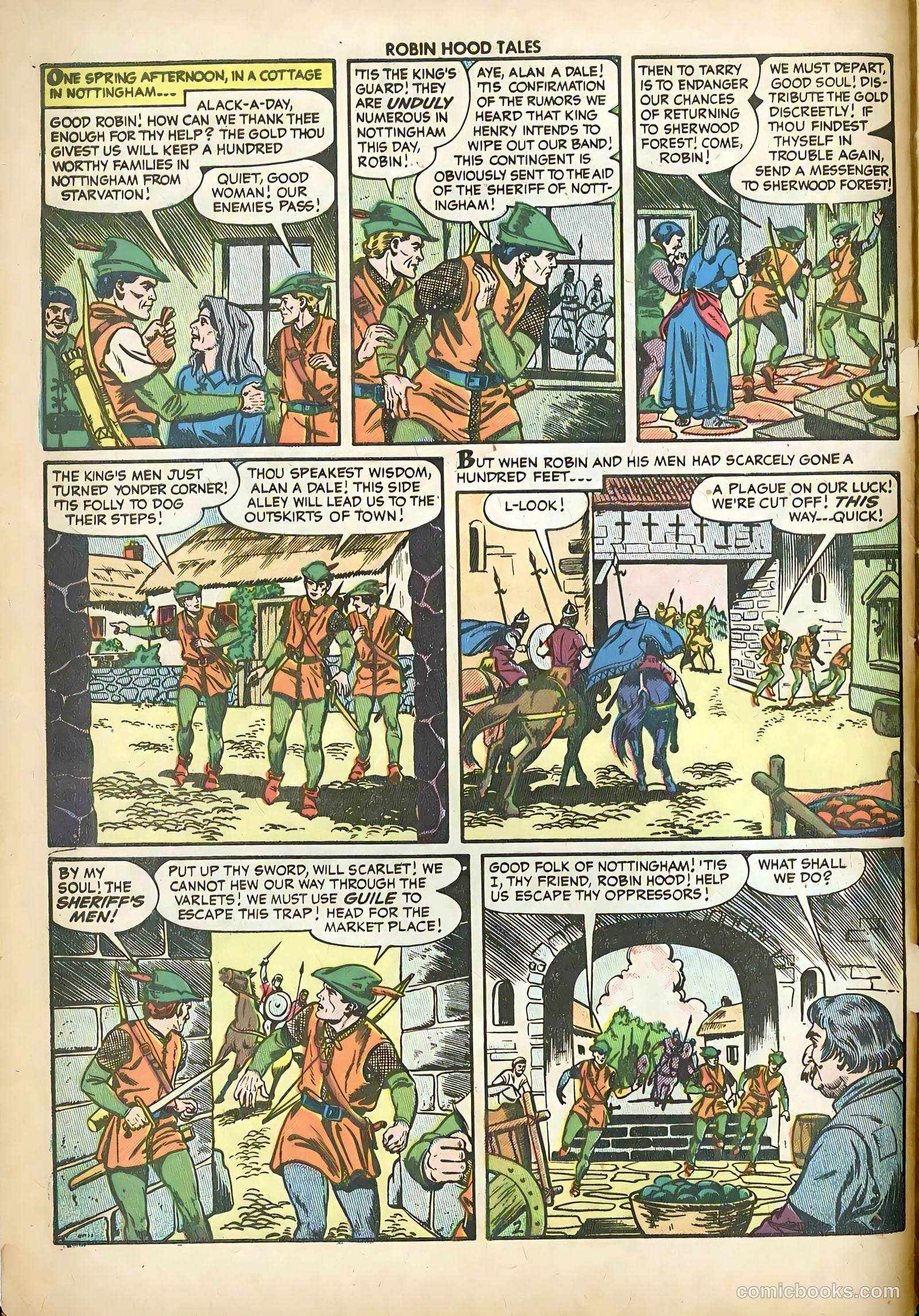 Robin Hood Tales #5 — page 4 of 36
